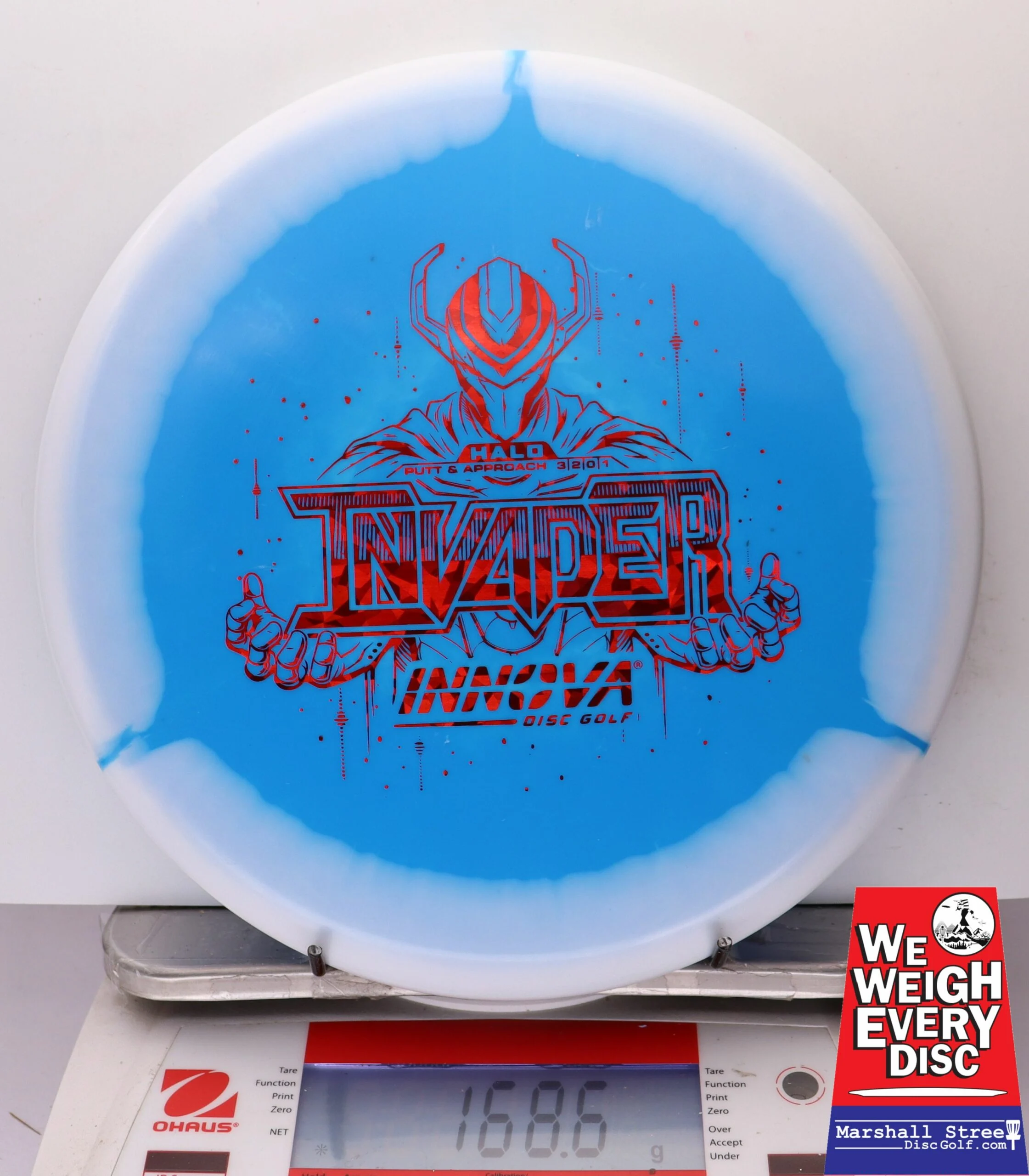 207364 Halo Star Invader - #31 White-Blue, 169