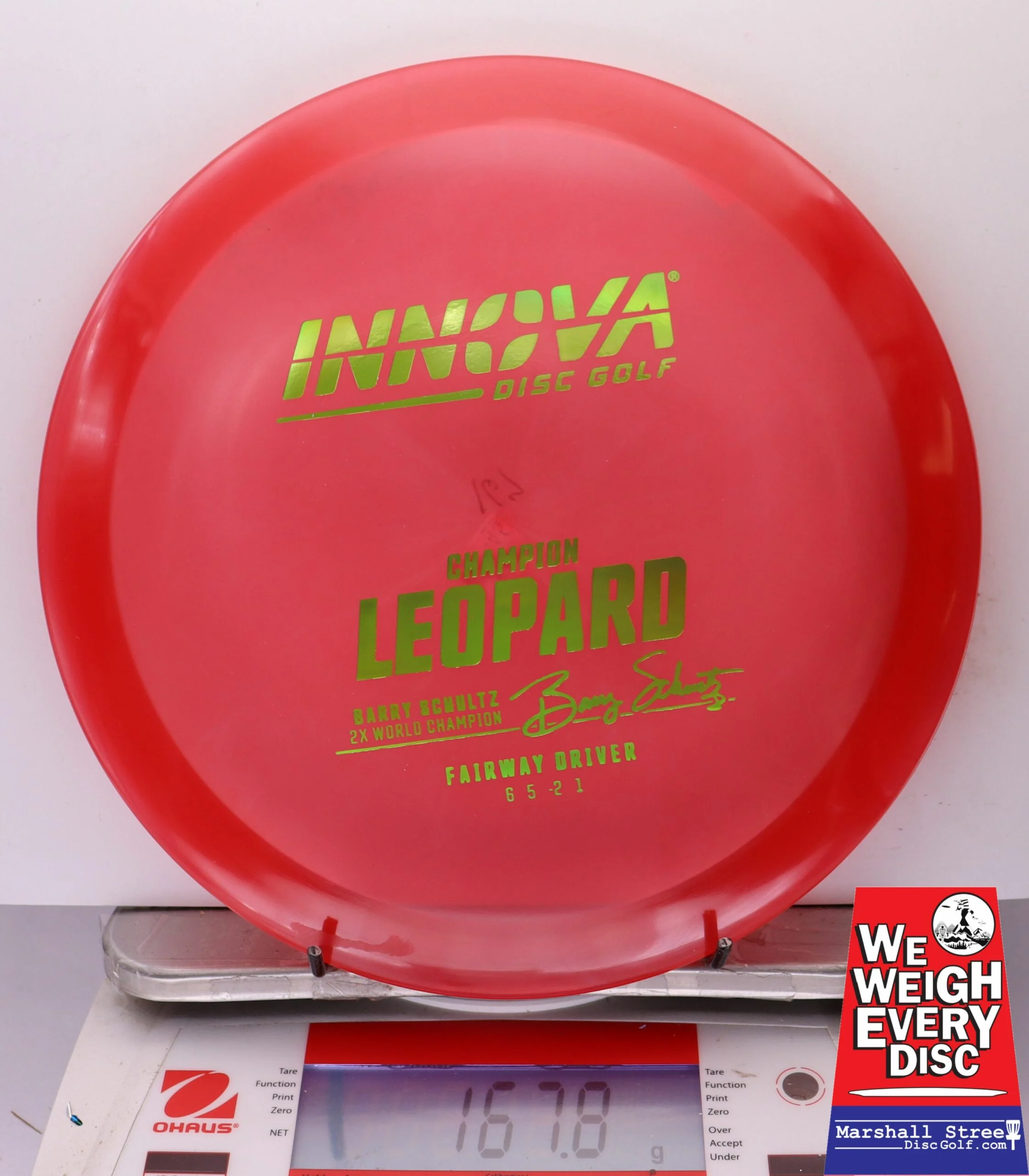 207803 Champion Leopard, Barry Schultz 2x - #45 Red, 168