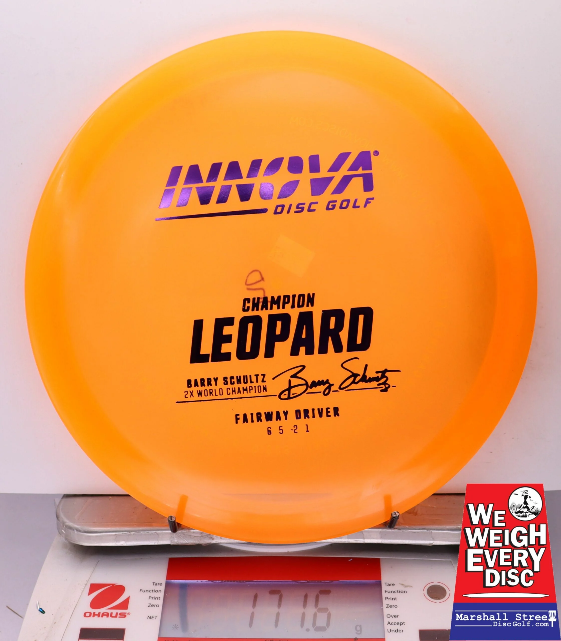 207807 Champion Leopard, Barry Schultz 2x - #47 Orange, 172