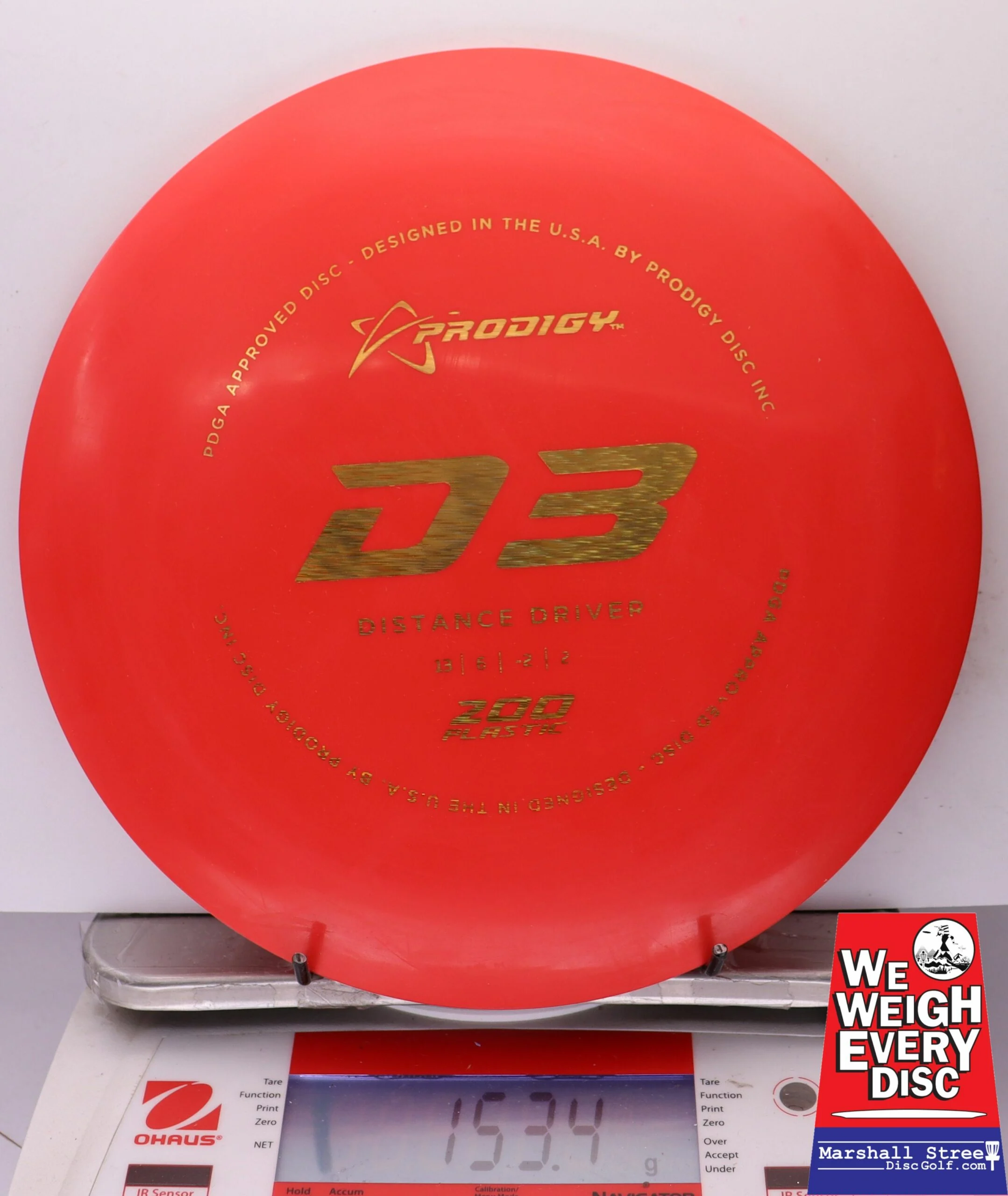208064 Prodigy D3, 200 - #02 Red, 153