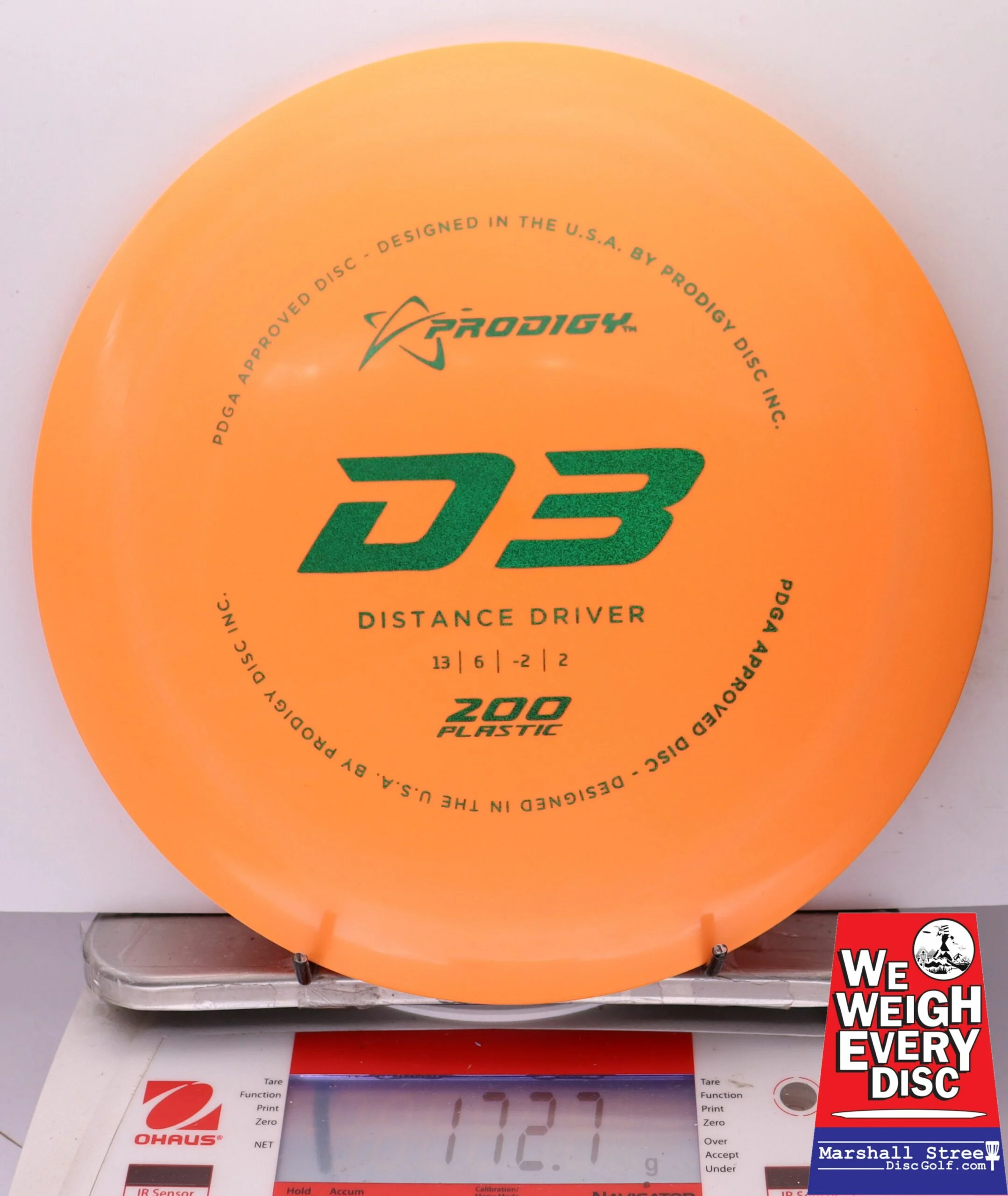 208068 Prodigy D3, 200 - #06 Orange, 173