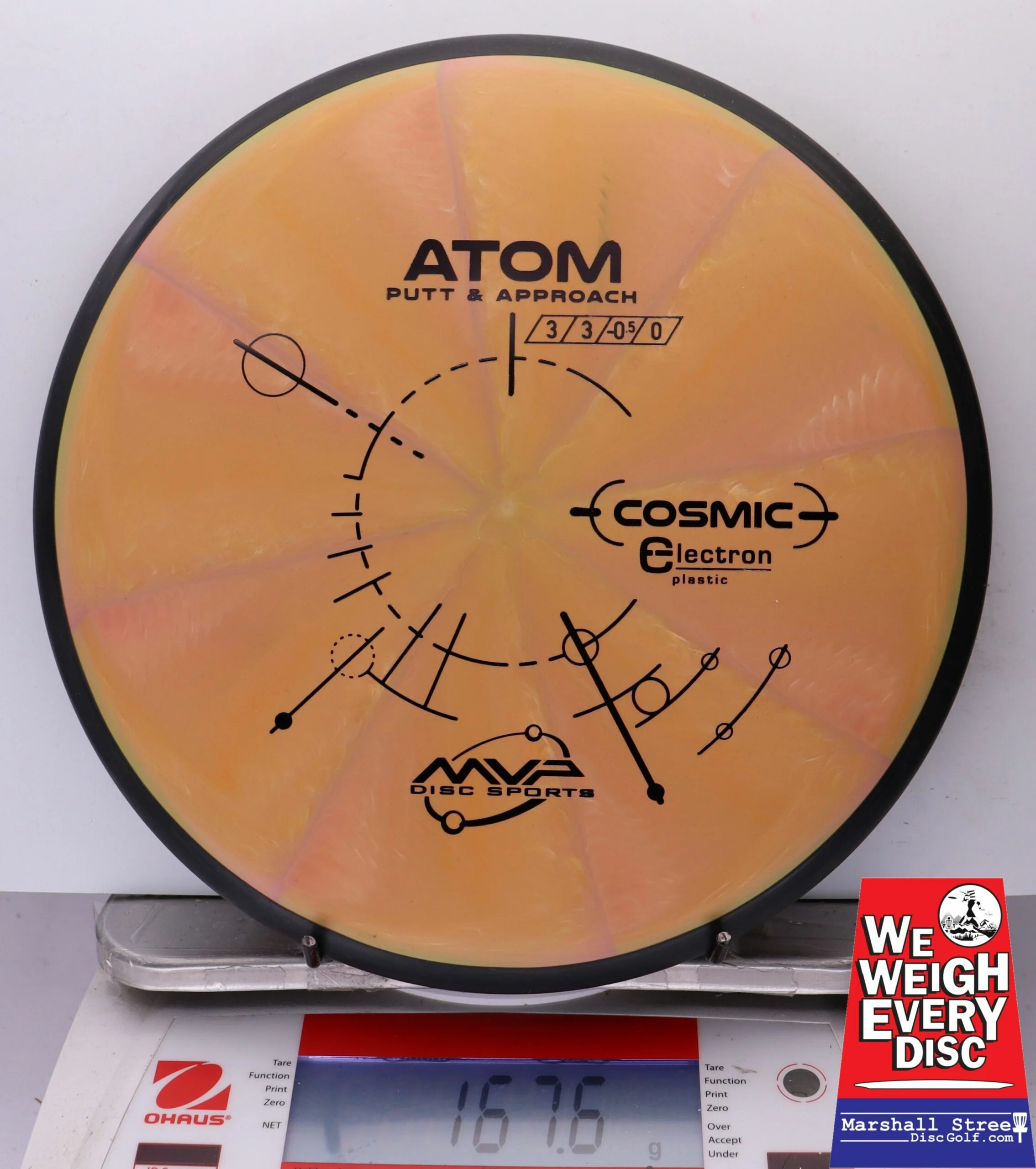209772 Cosmic Electron Atom - #39 LtOrange, 168