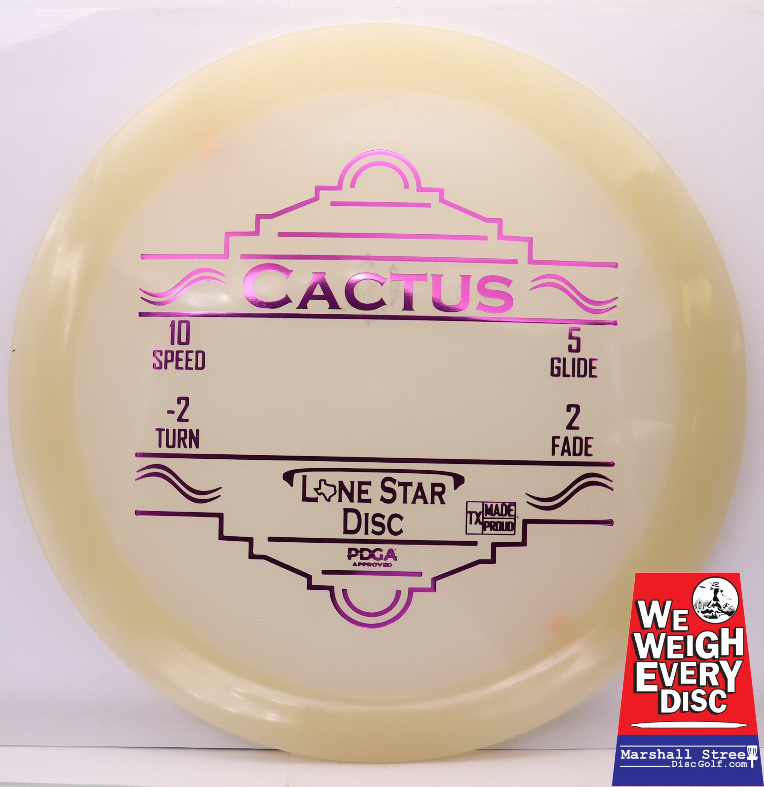 Glow Alpha Cactus • Marshall Street Disc Golf