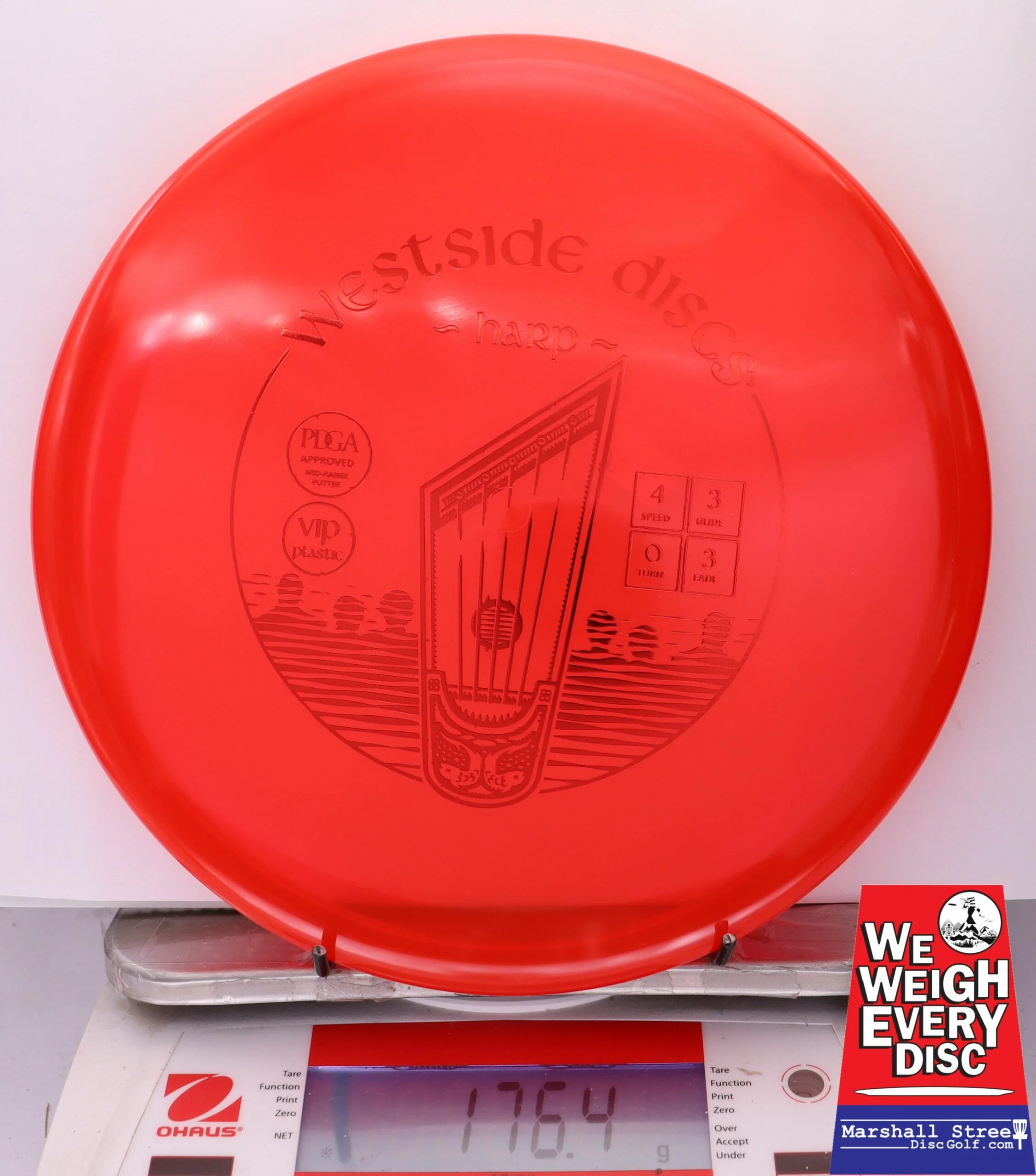 211032 VIP Harp - #62 Red, 176