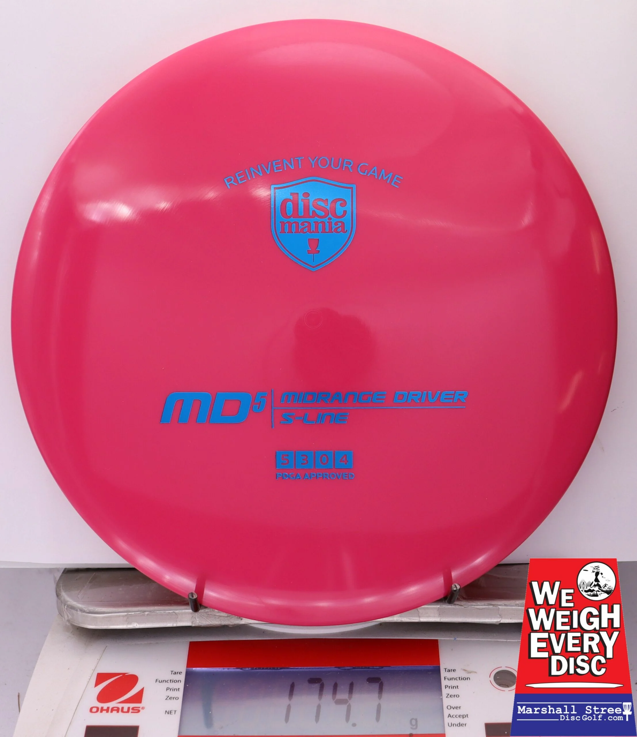 211307 S-Line MD5 - #11 PinkRed, 175