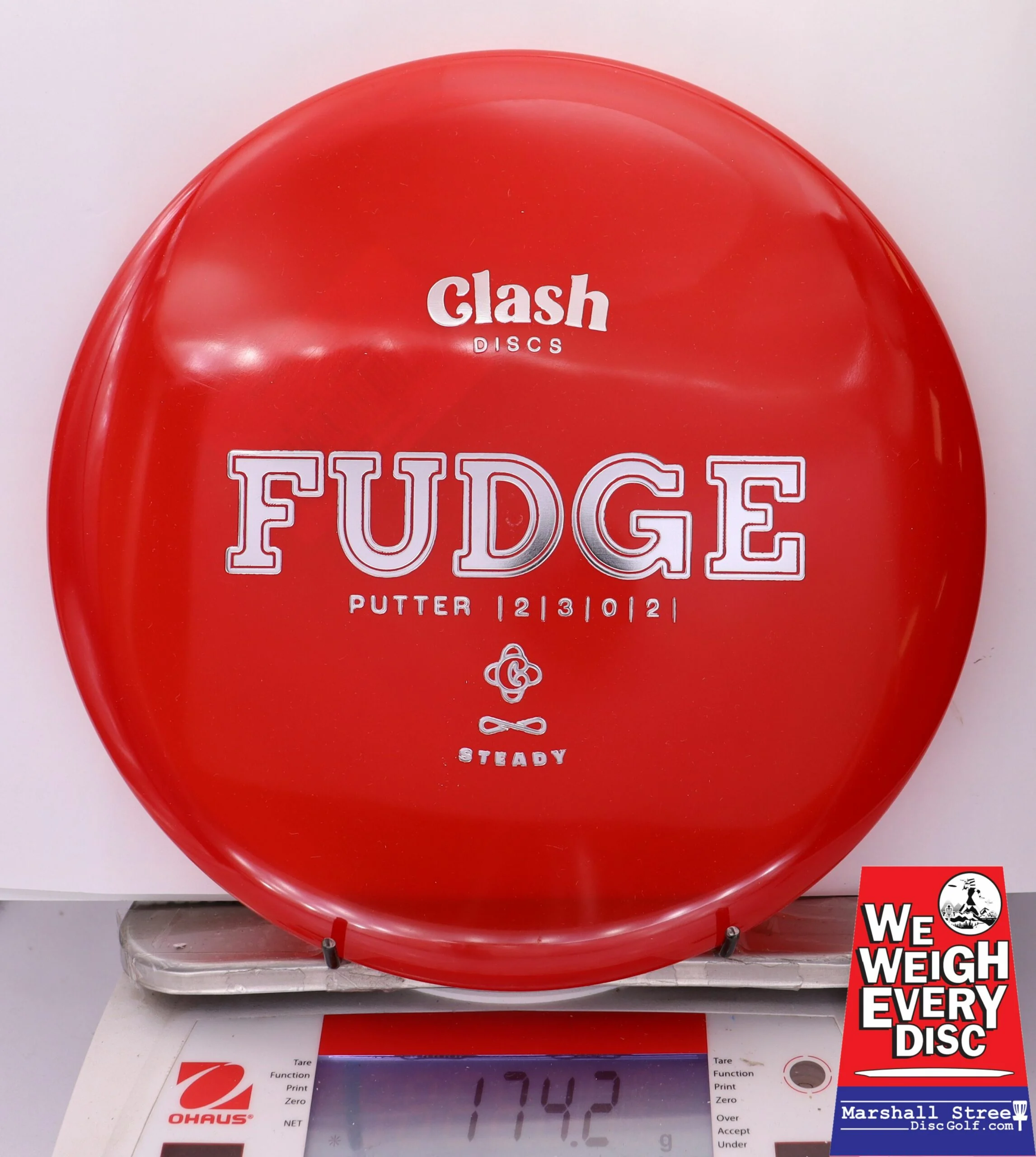 214140 Steady Fudge - #10 Red, 174