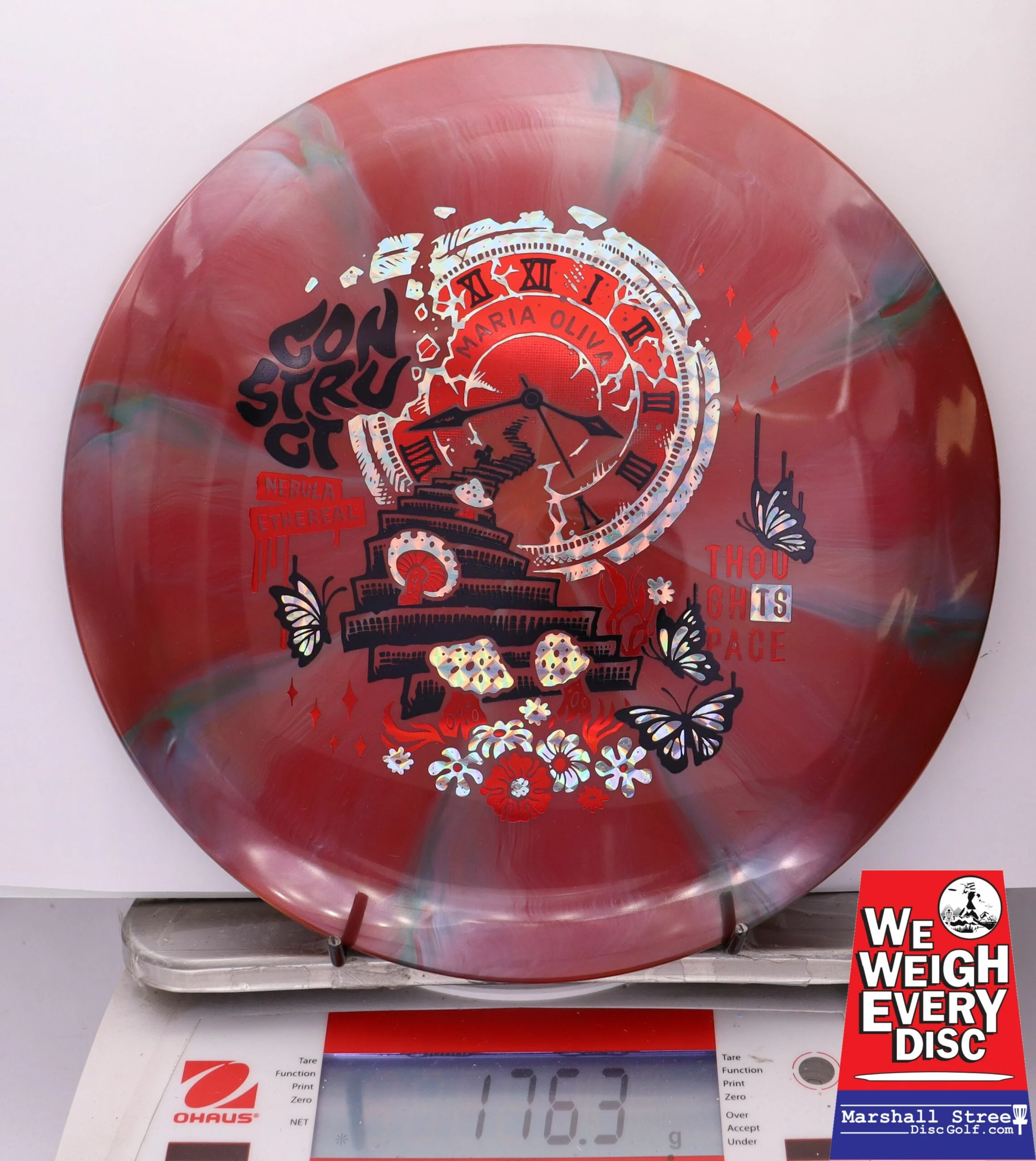 214582 Nebula Ethereal Construct, Maria Oliva '23 - #46 Red-Gray, 176