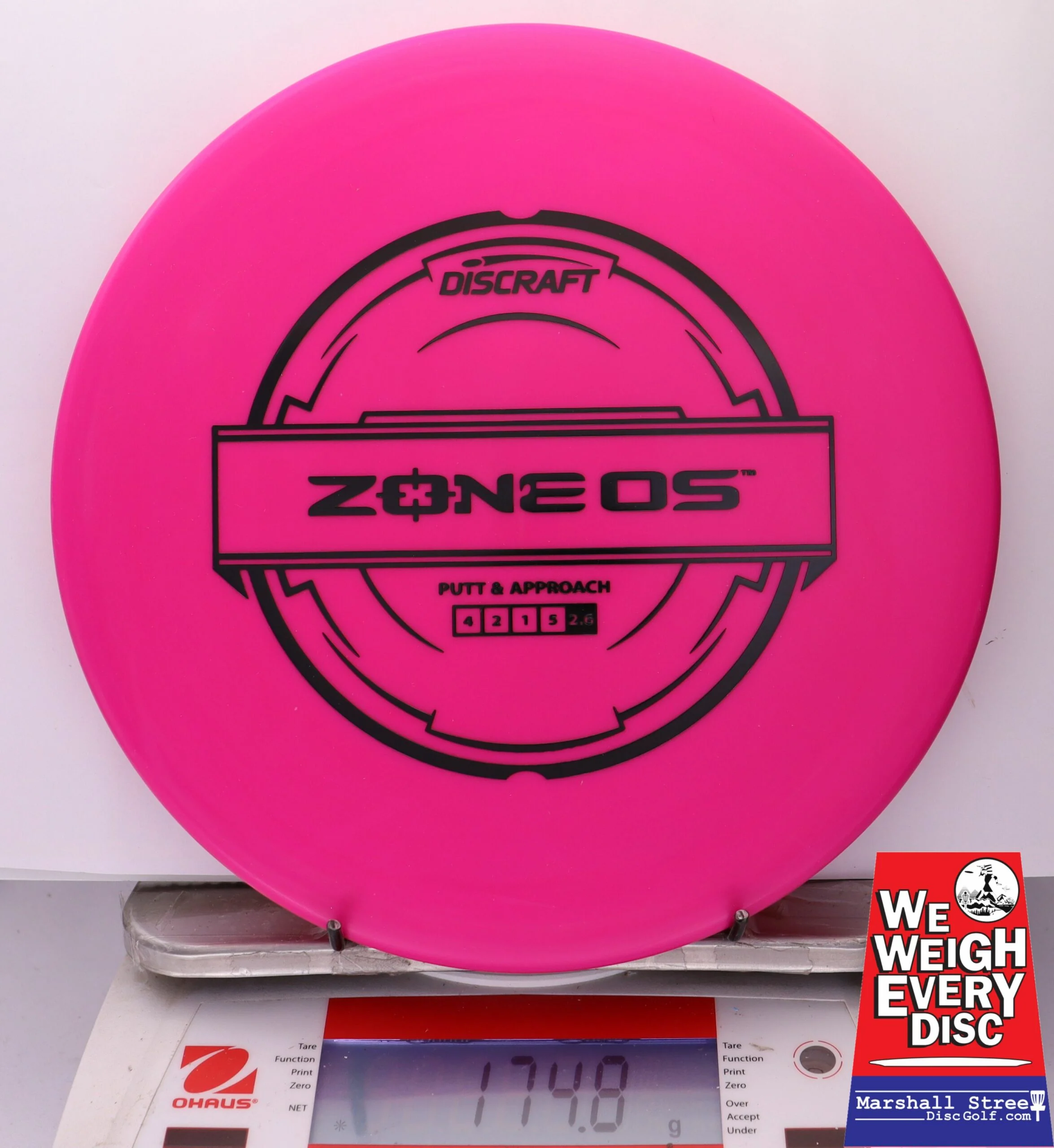 215313 Putter Line Hard Zone OS - #61 Pink, 175