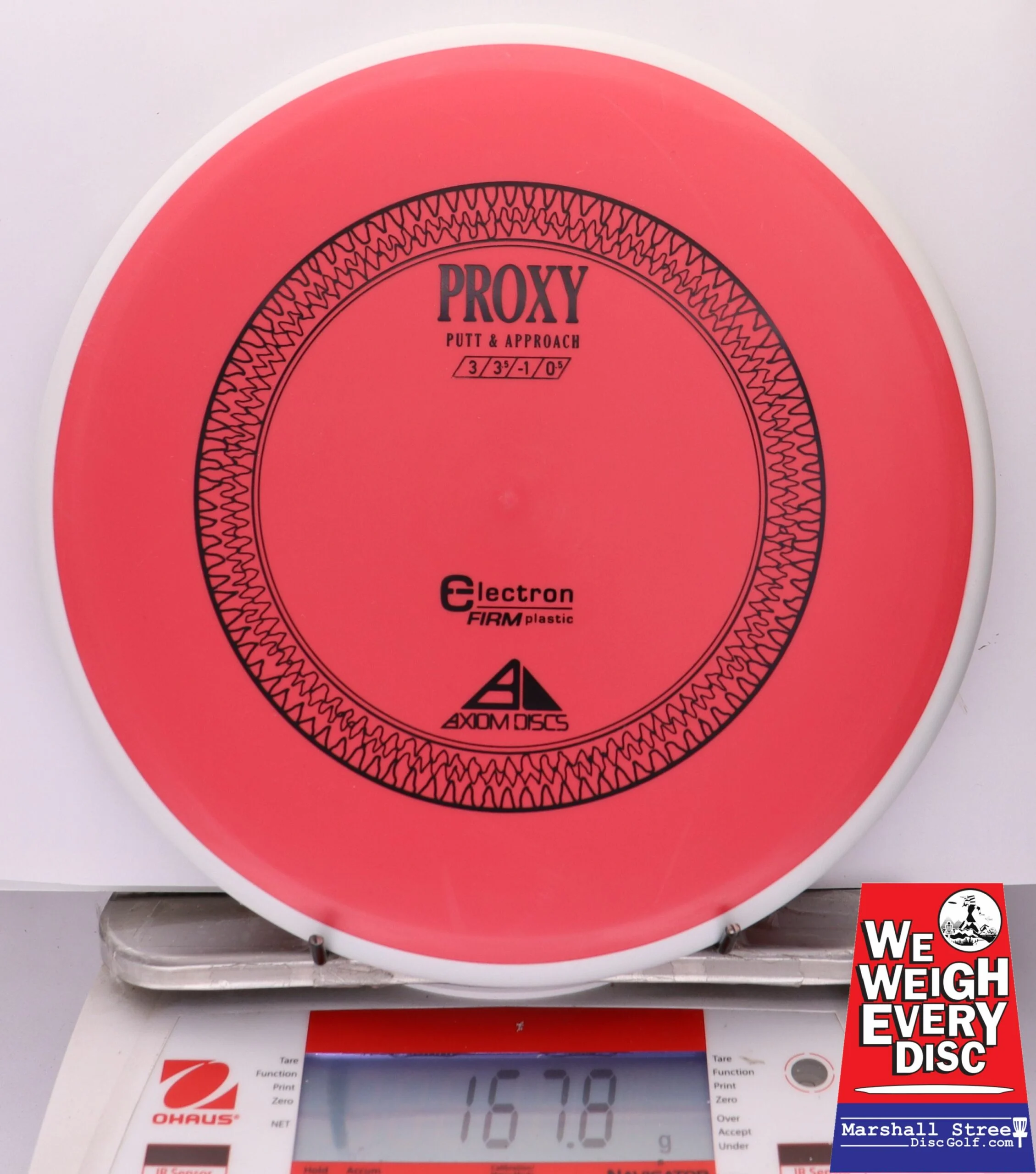 216308 Electron Firm Proxy - #50 White-Red, 168