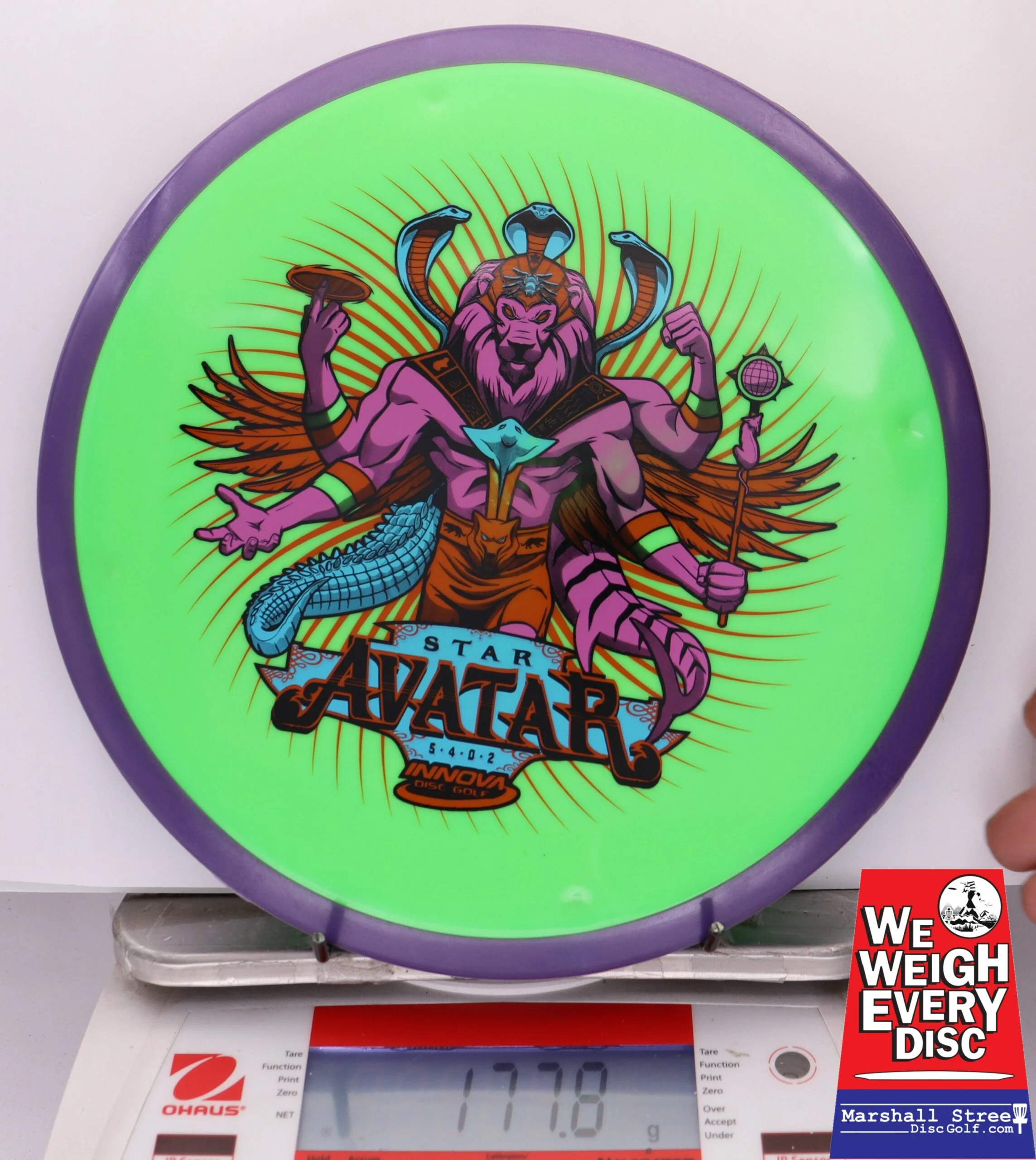 219070 Star Avatar, Innfuse - #41 Purple-Green, 178