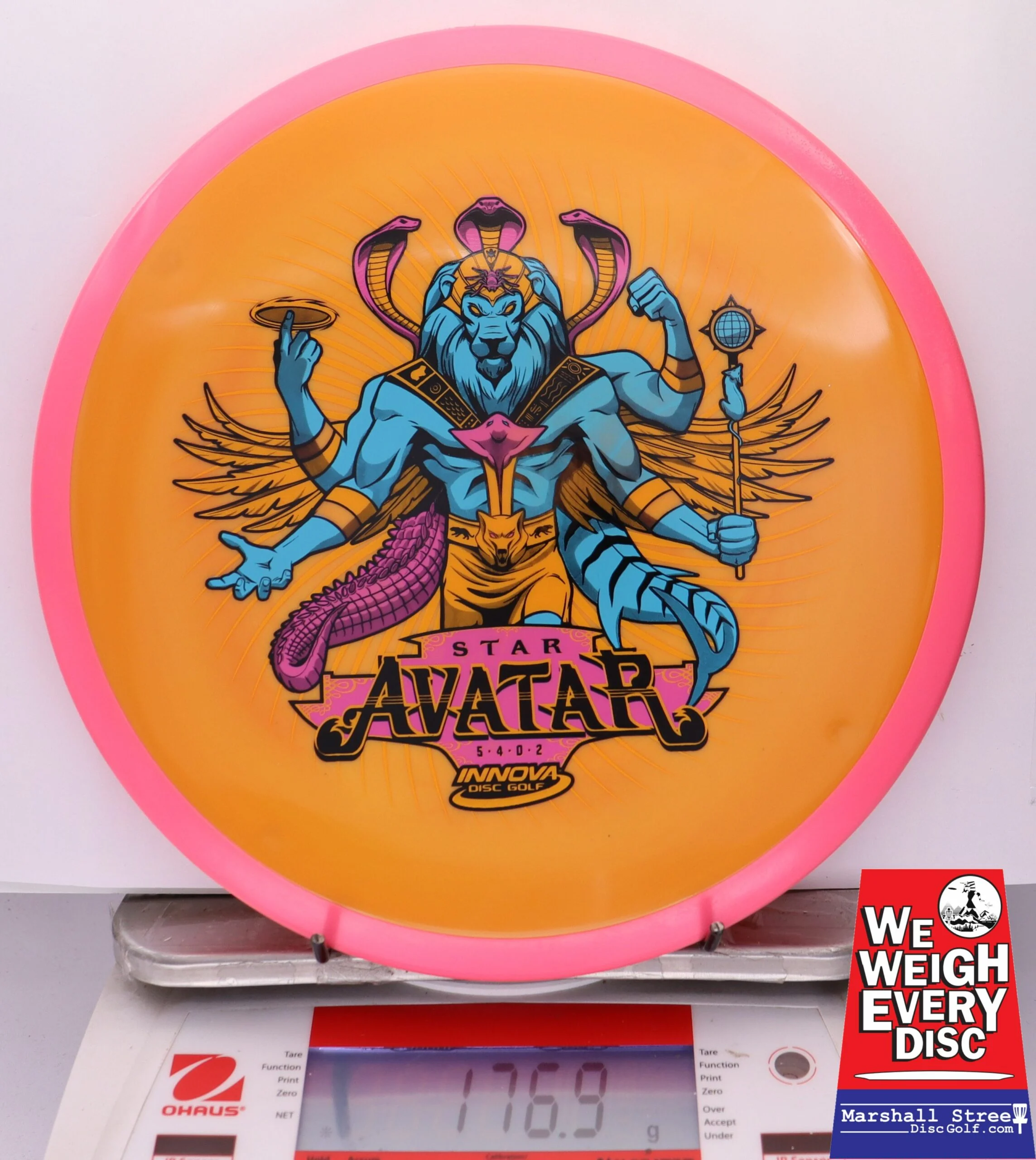 219073 Star Avatar, Innfuse - #43 Pink-Orange, 177
