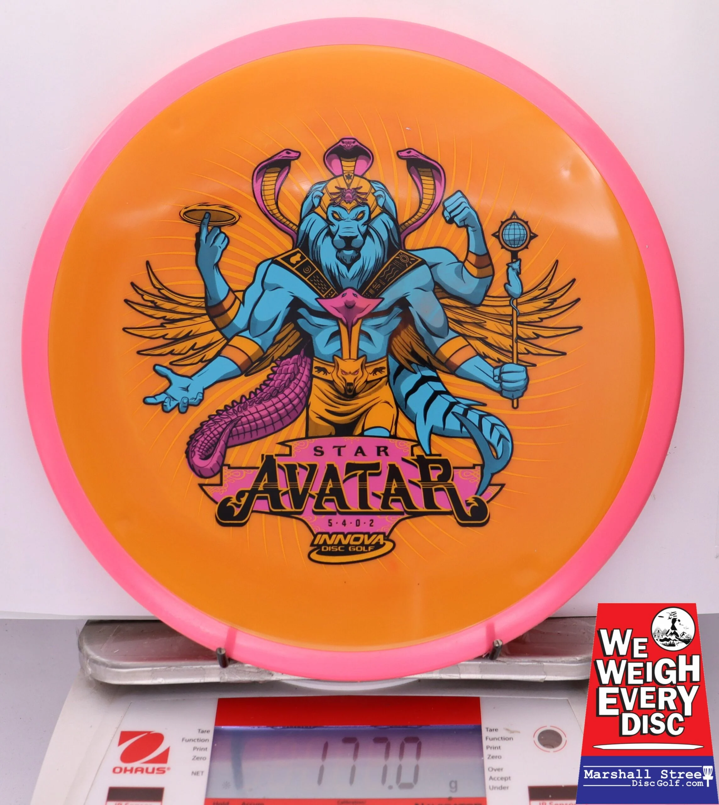 219074 Star Avatar, Innfuse - #44 Pink-Orange, 177