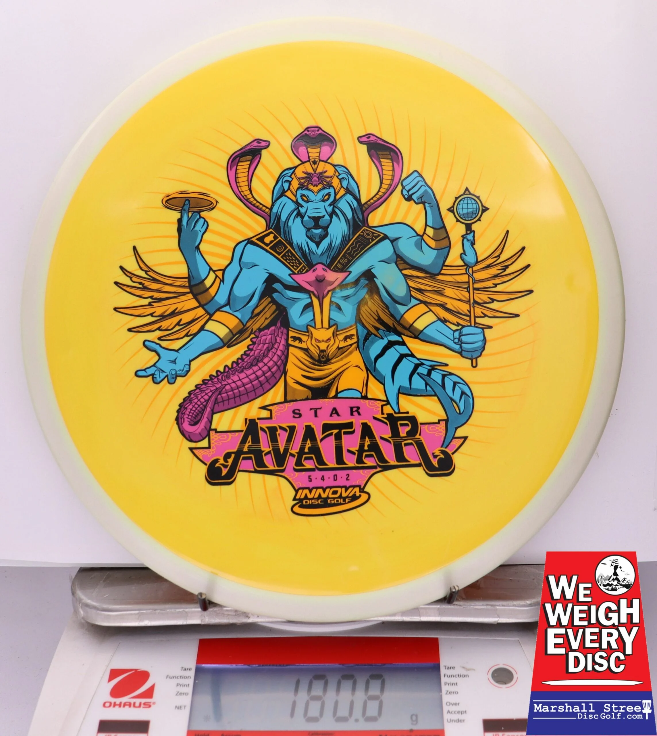 219075 Star Avatar, Innfuse - #45 White-Yellow, 181
