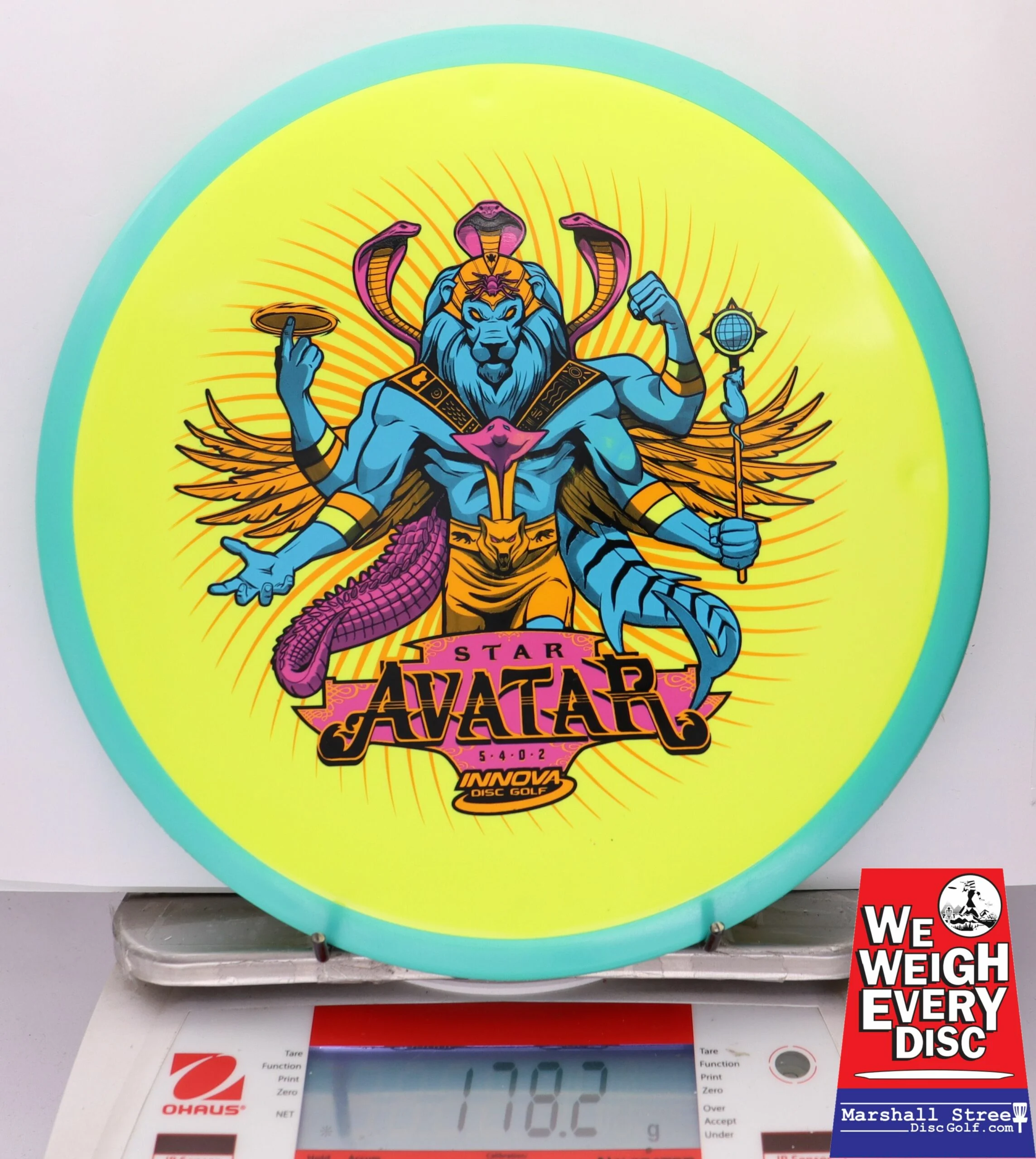 219079 Star Avatar, Innfuse - #49 Teal-Yellow, 178