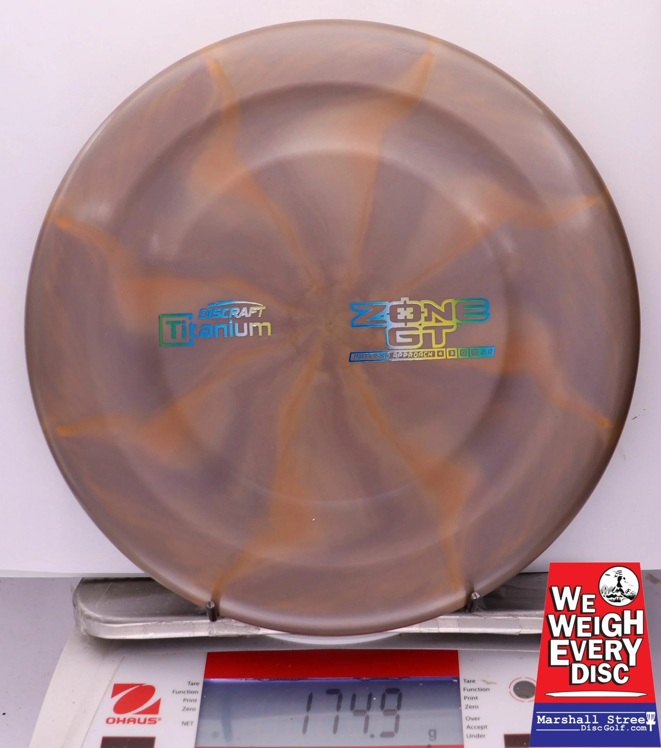 222581 Titanium Zone GT (Banger Top) - #06 BrownOrange, 175