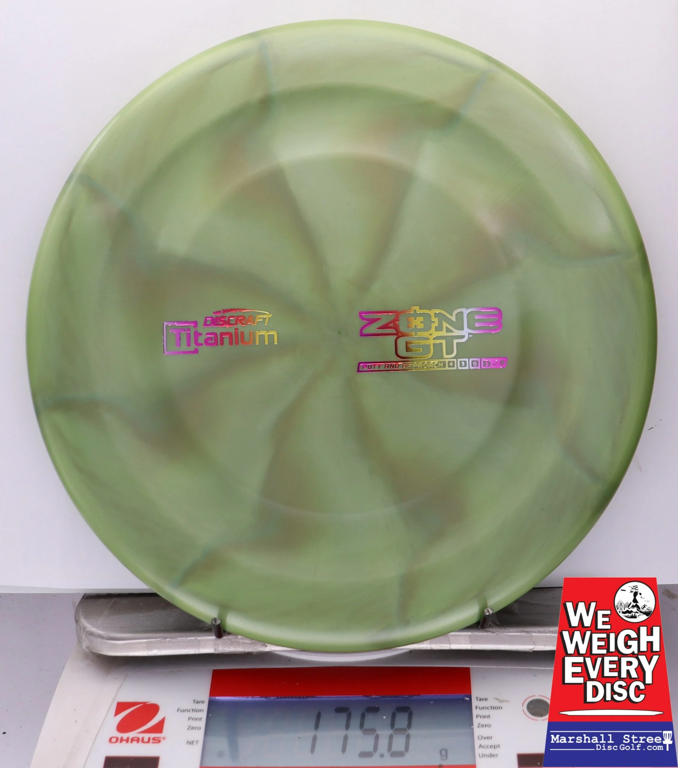 222589 Titanium Zone GT (Banger Top) - #14 PaleGreen, 176