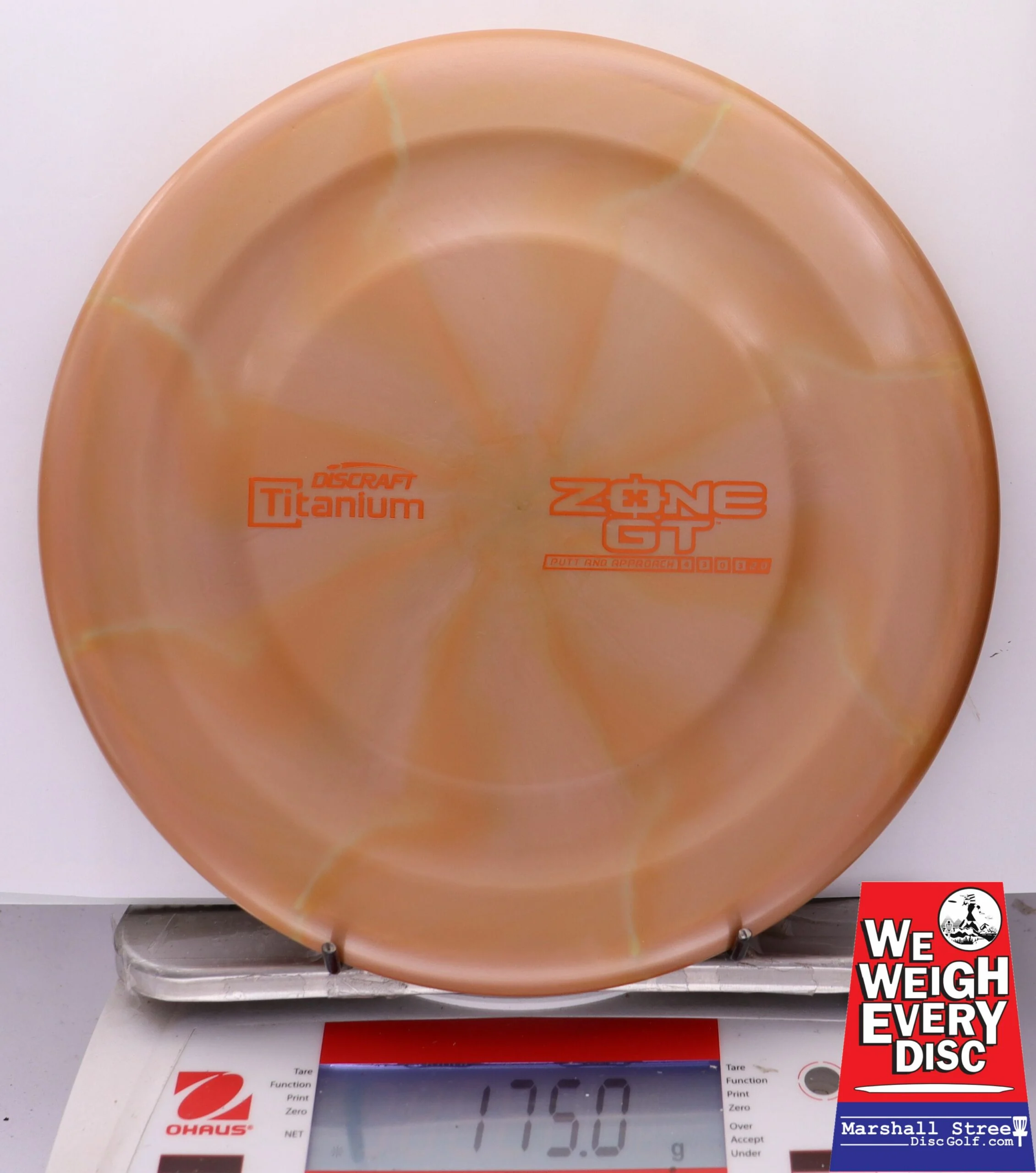 222594 Titanium Zone GT (Banger Top) - #19 Orange, 175