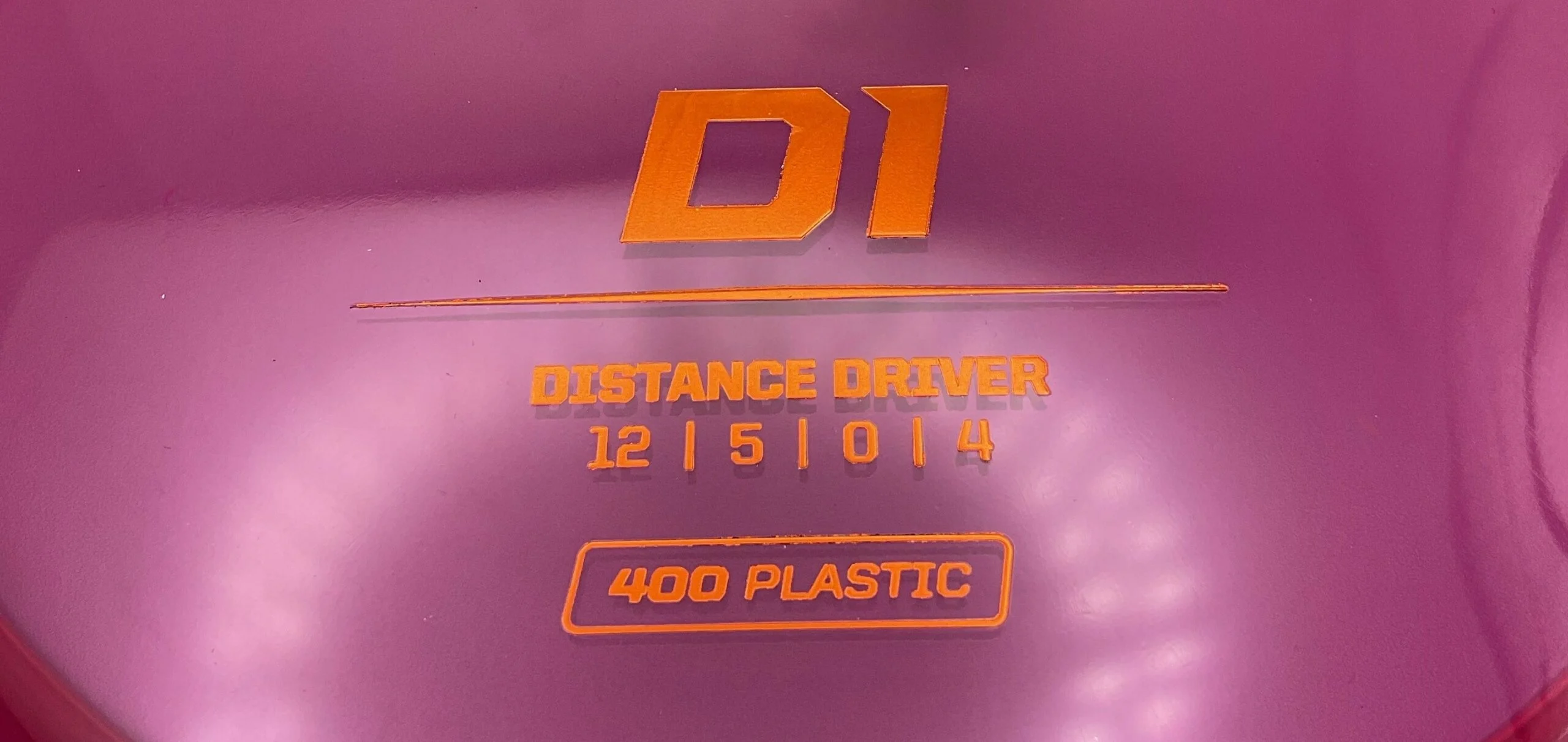 Prodigy Disc Name : D1, 400 Plastic