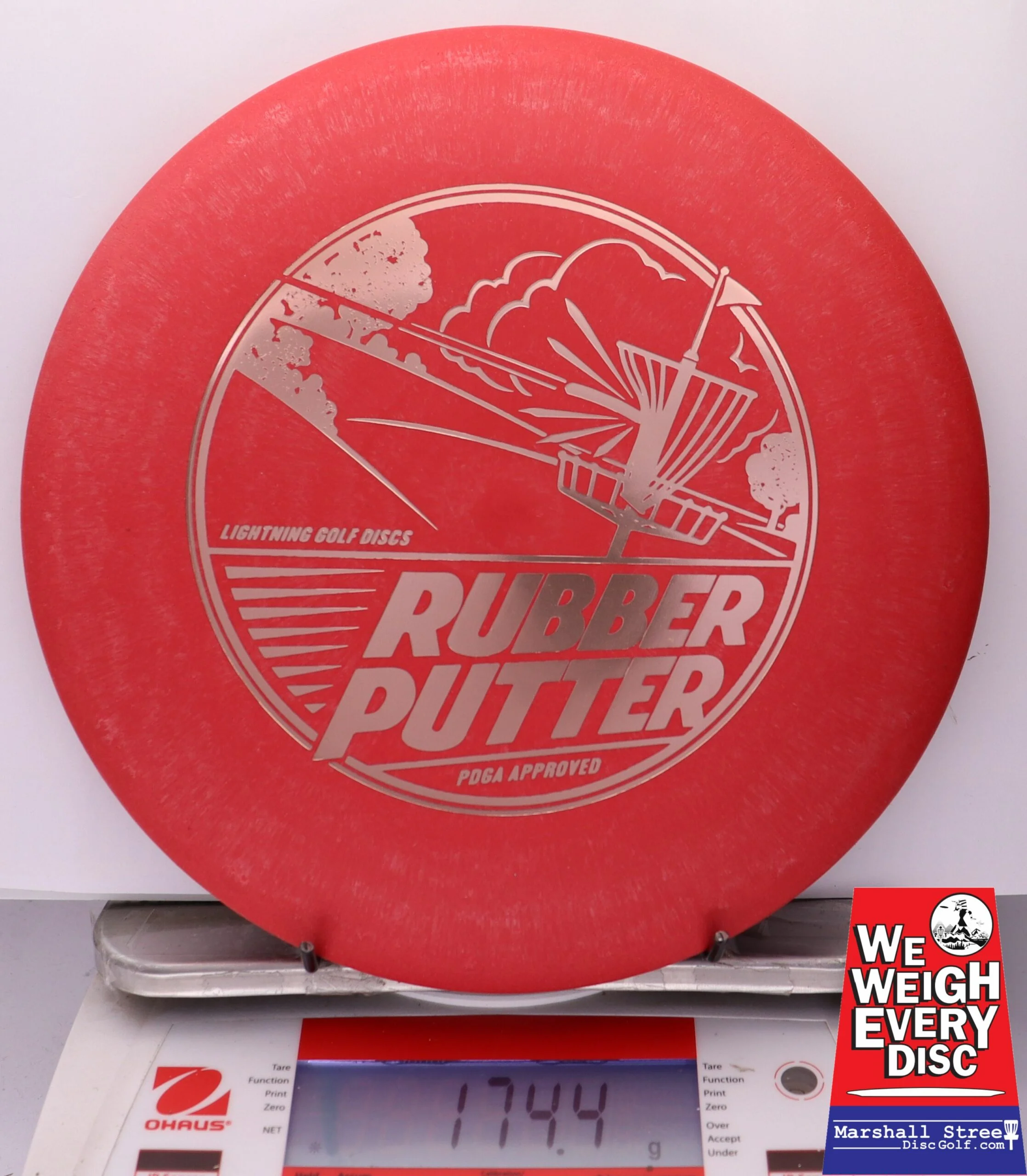 223690 Rubber Putter - #06 Red, 174