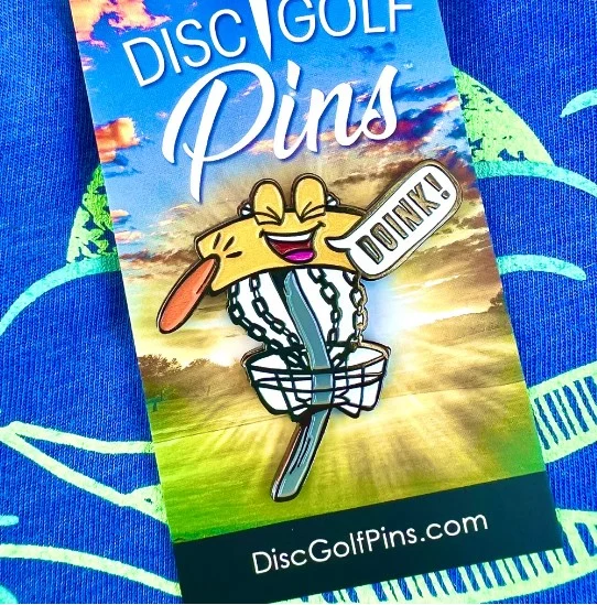225130 Doink, Disc Golf Pin - Doink!
