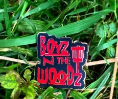Boyz N The Woodz Disc Golf Pin