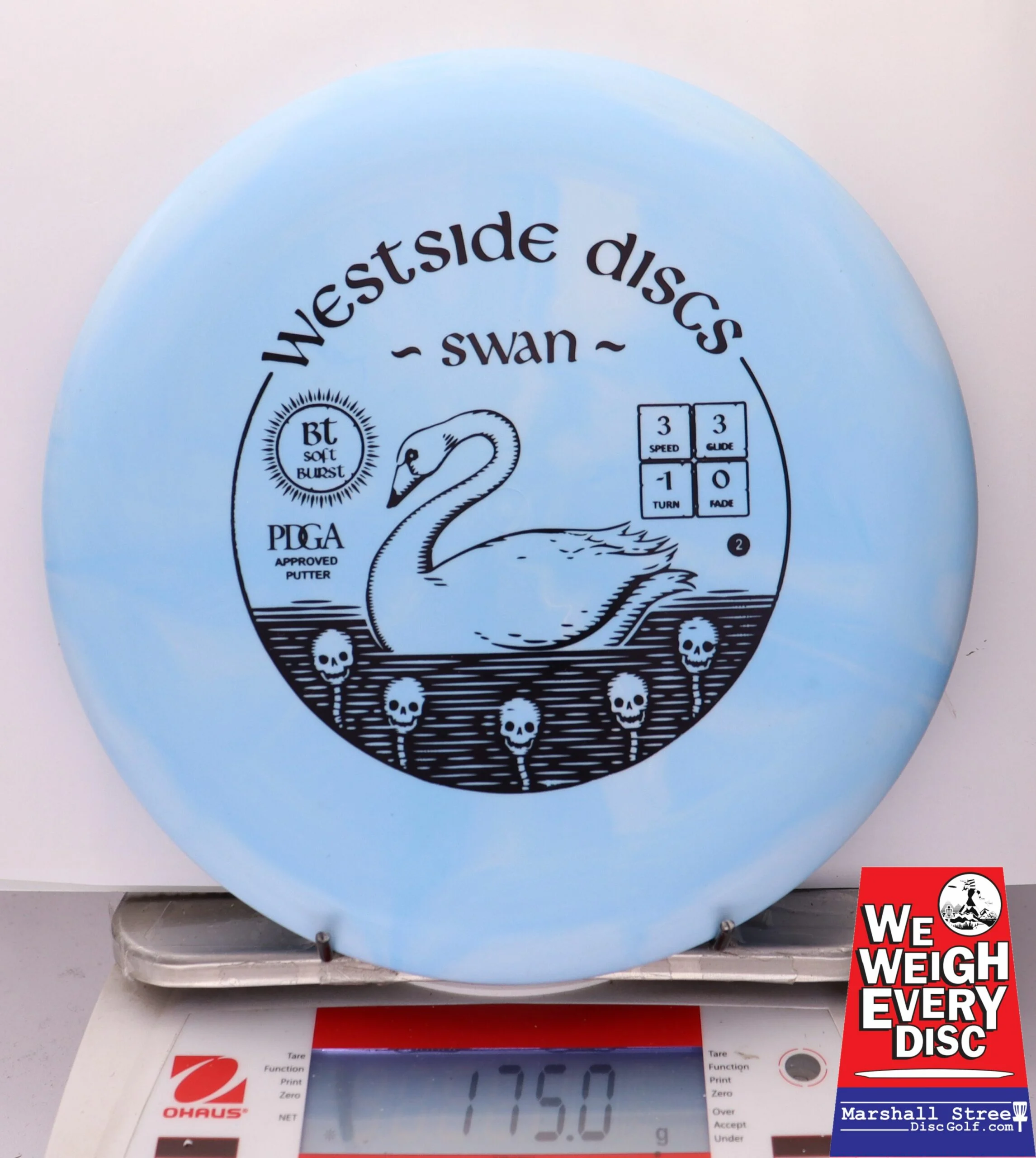 225180 Bt Soft Burst Swan 2 - #06 LtBlue, 175