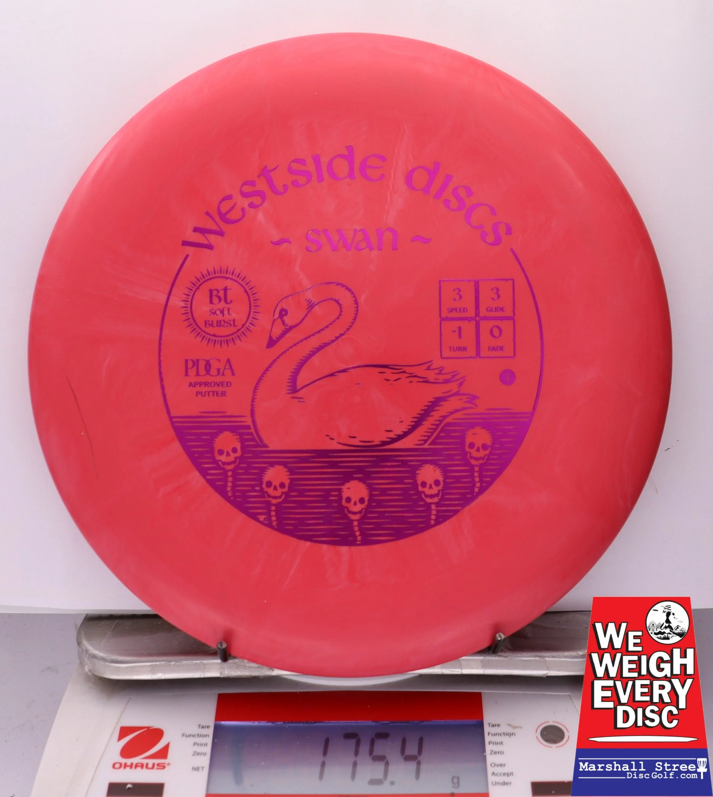 225198 Bt Soft Burst Swan 2 - #24 LtRed, 175