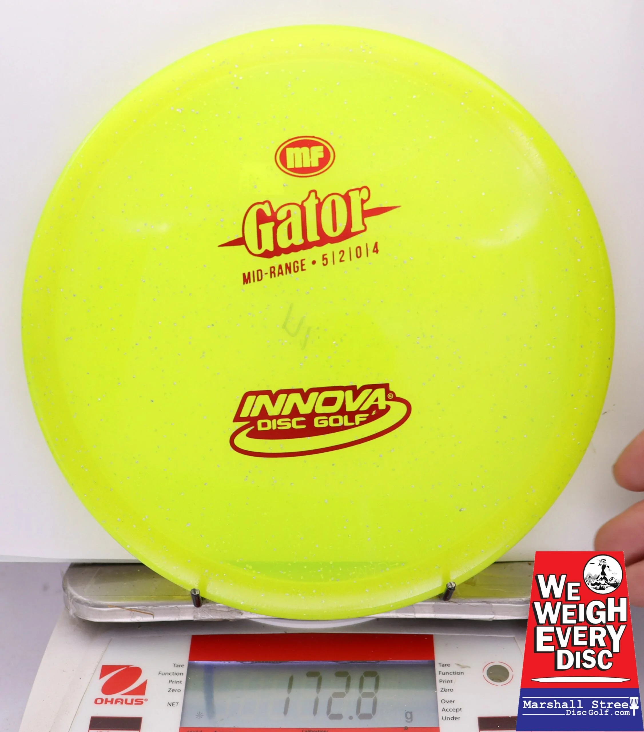 227720 Metal Flake Champion Gator - #25 NYellow, 173