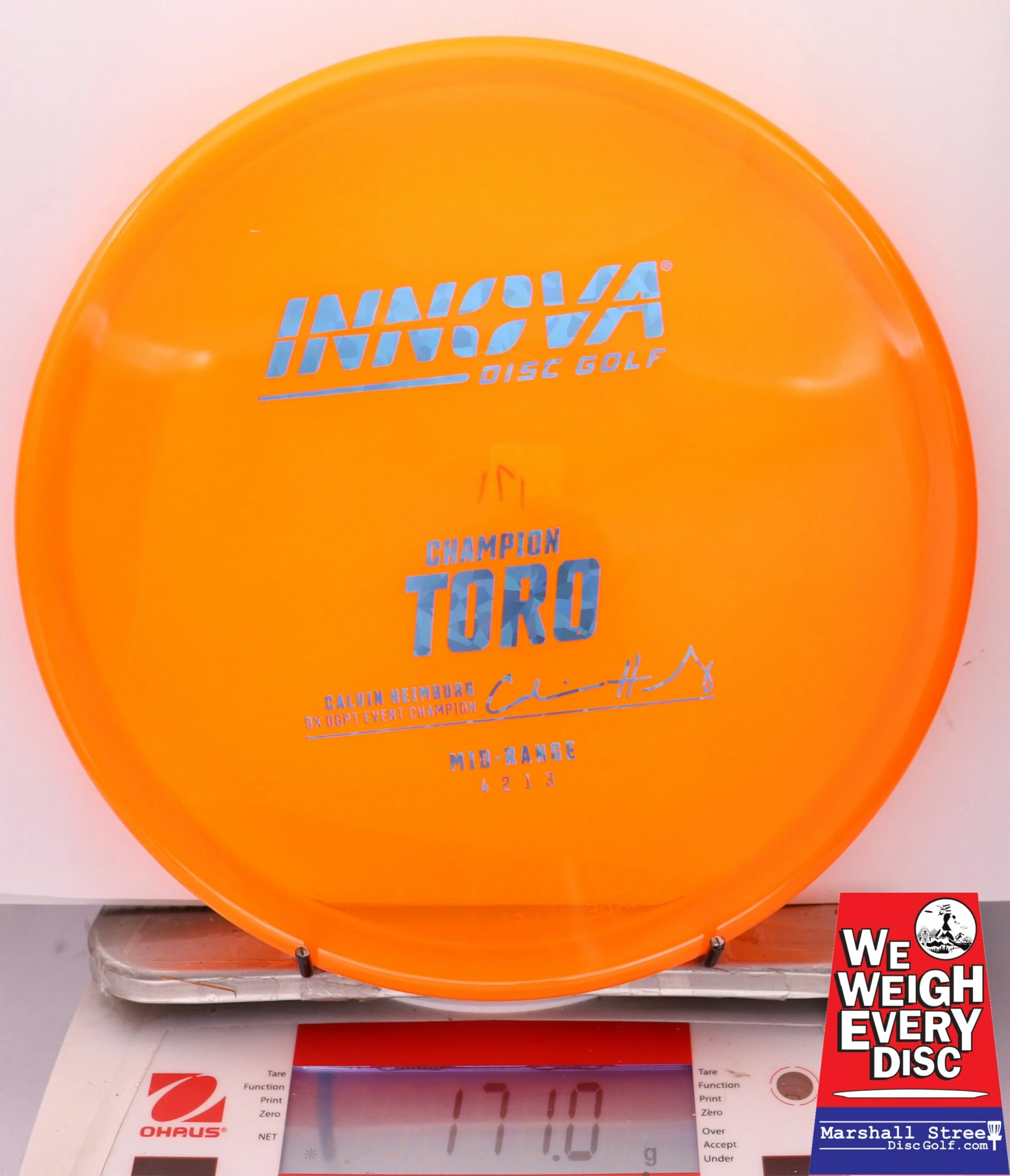 227878 Champion Toro, Calvin Heimburg - #59 Orange, 171