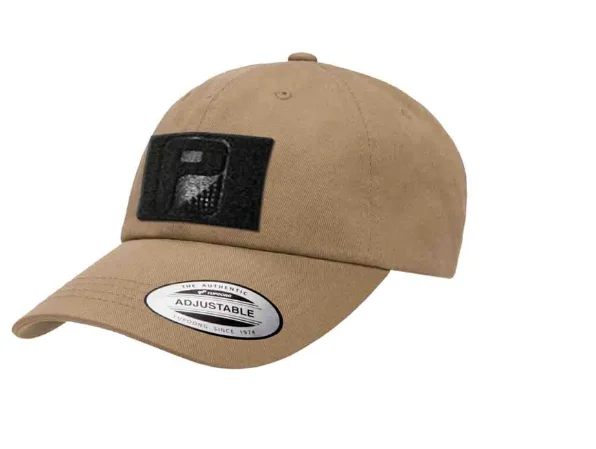 229118 Pull Patch Dad Hat Strapback - #02 Tan, One Size