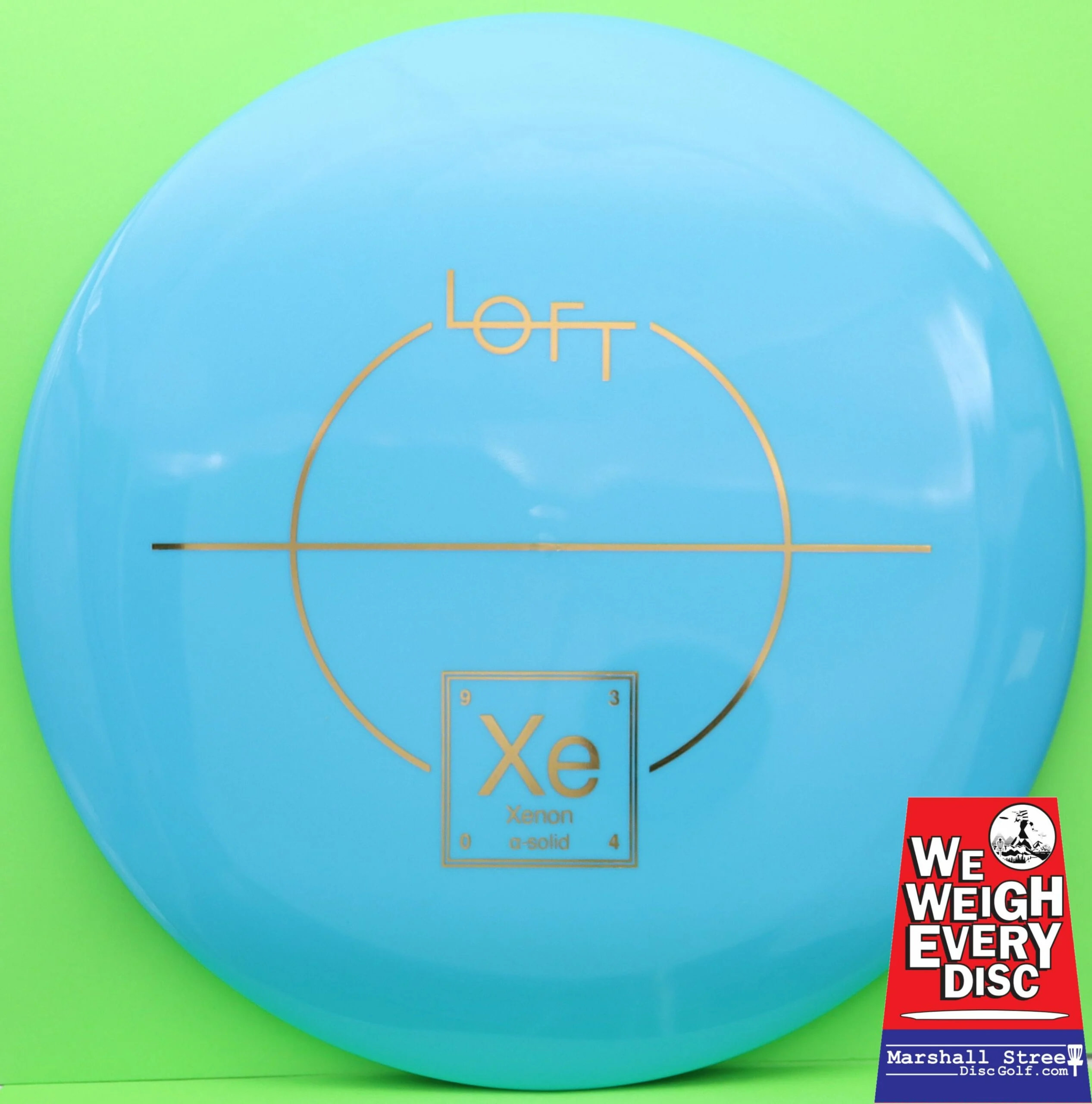Alpha-Solid Xenon
