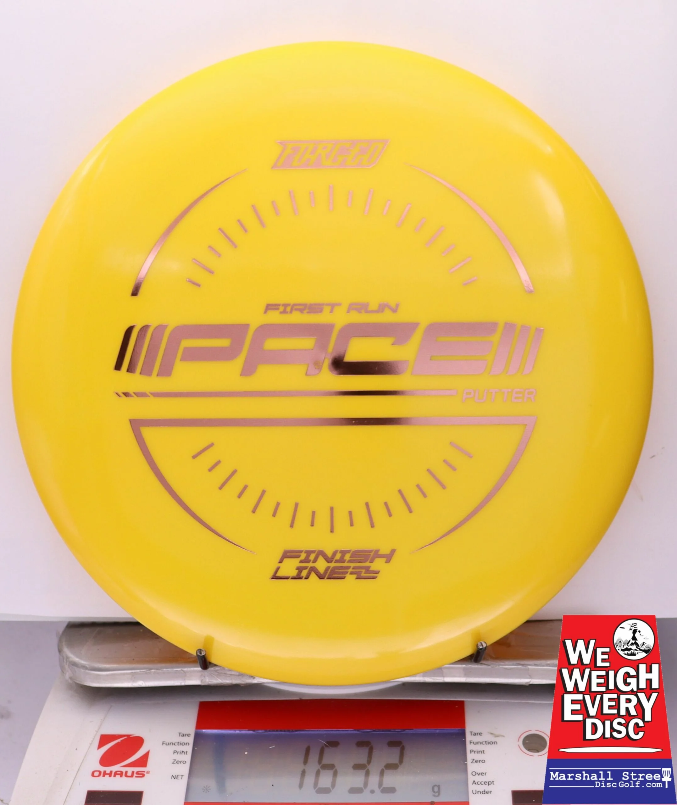 229530 Forged Pace, 1st Run - #03 Yellow, 163