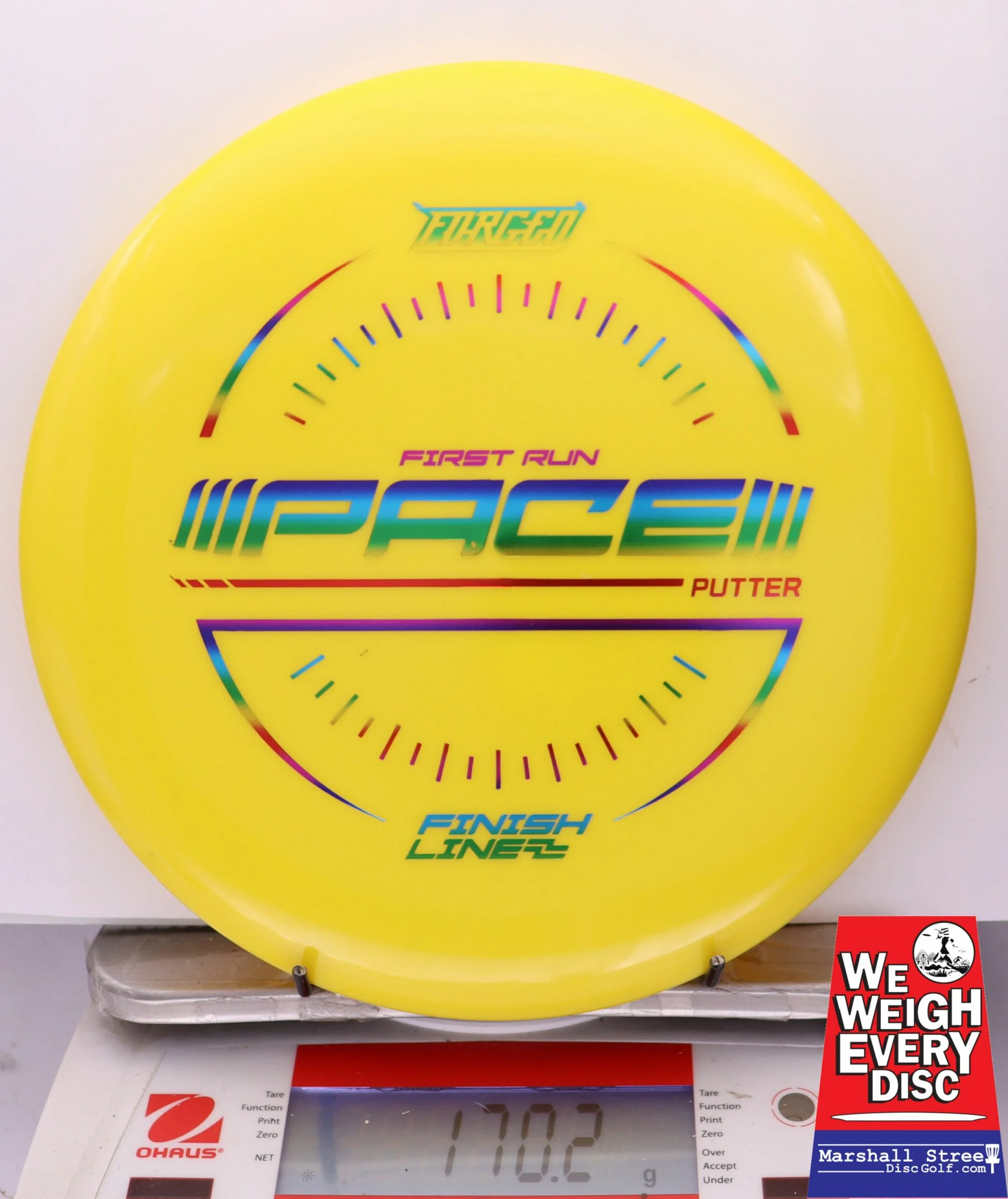 229532 Forged Pace, 1st Run - #05 Yellow, 170