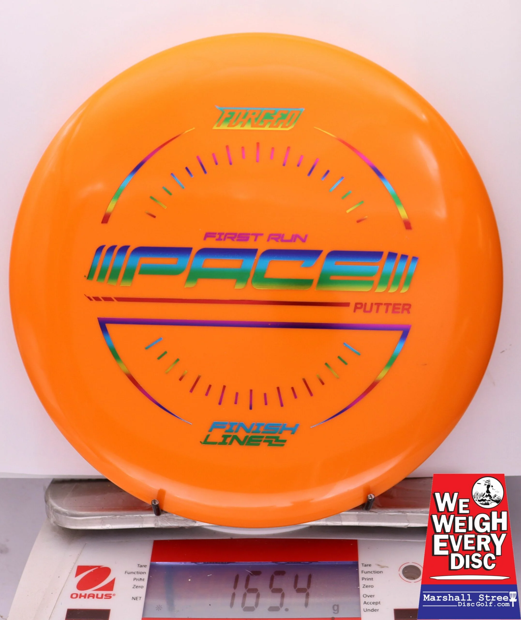 229533 Forged Pace, 1st Run - #06 Orange, 165