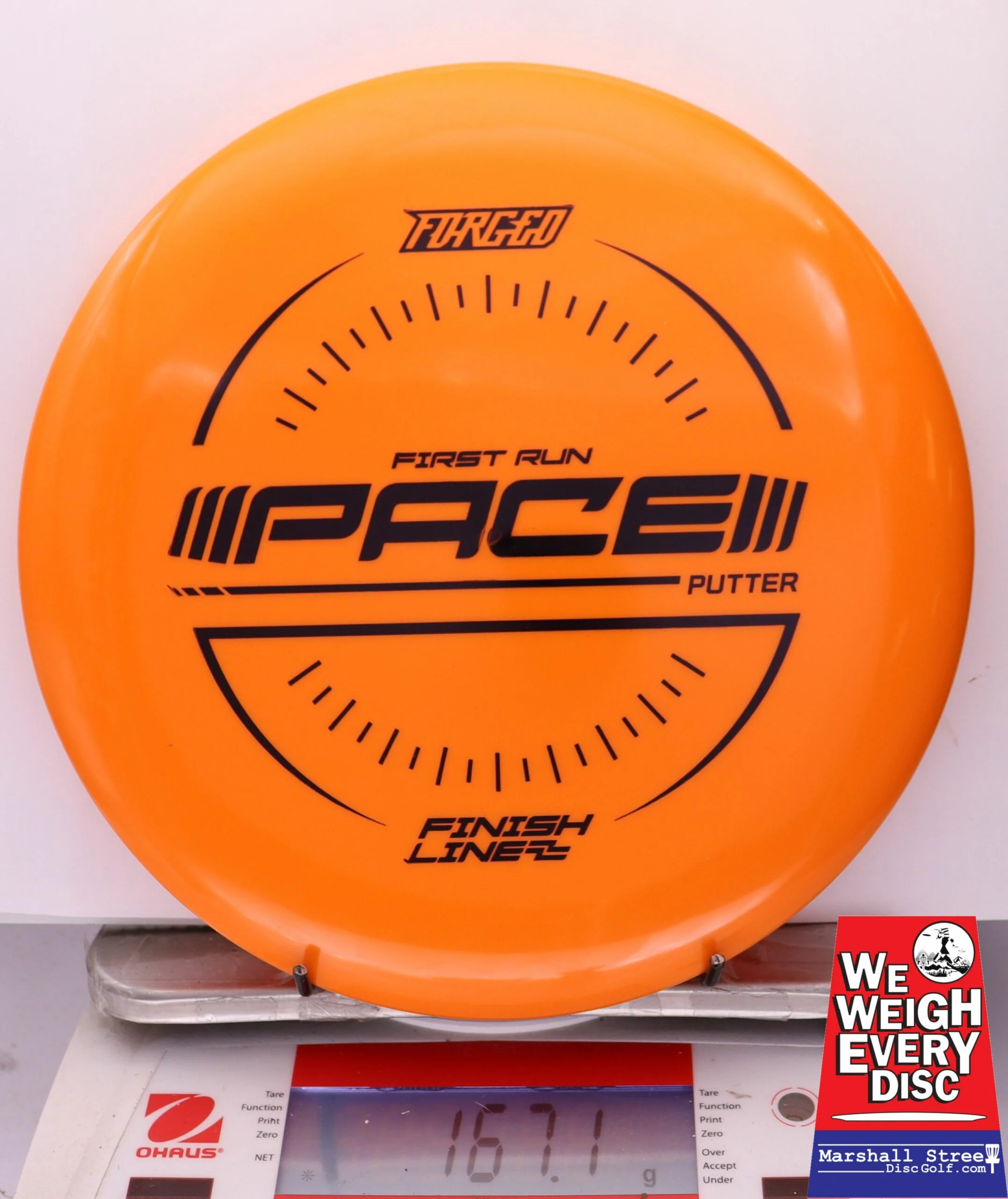 229535 Forged Pace, 1st Run - #08 Orange, 167