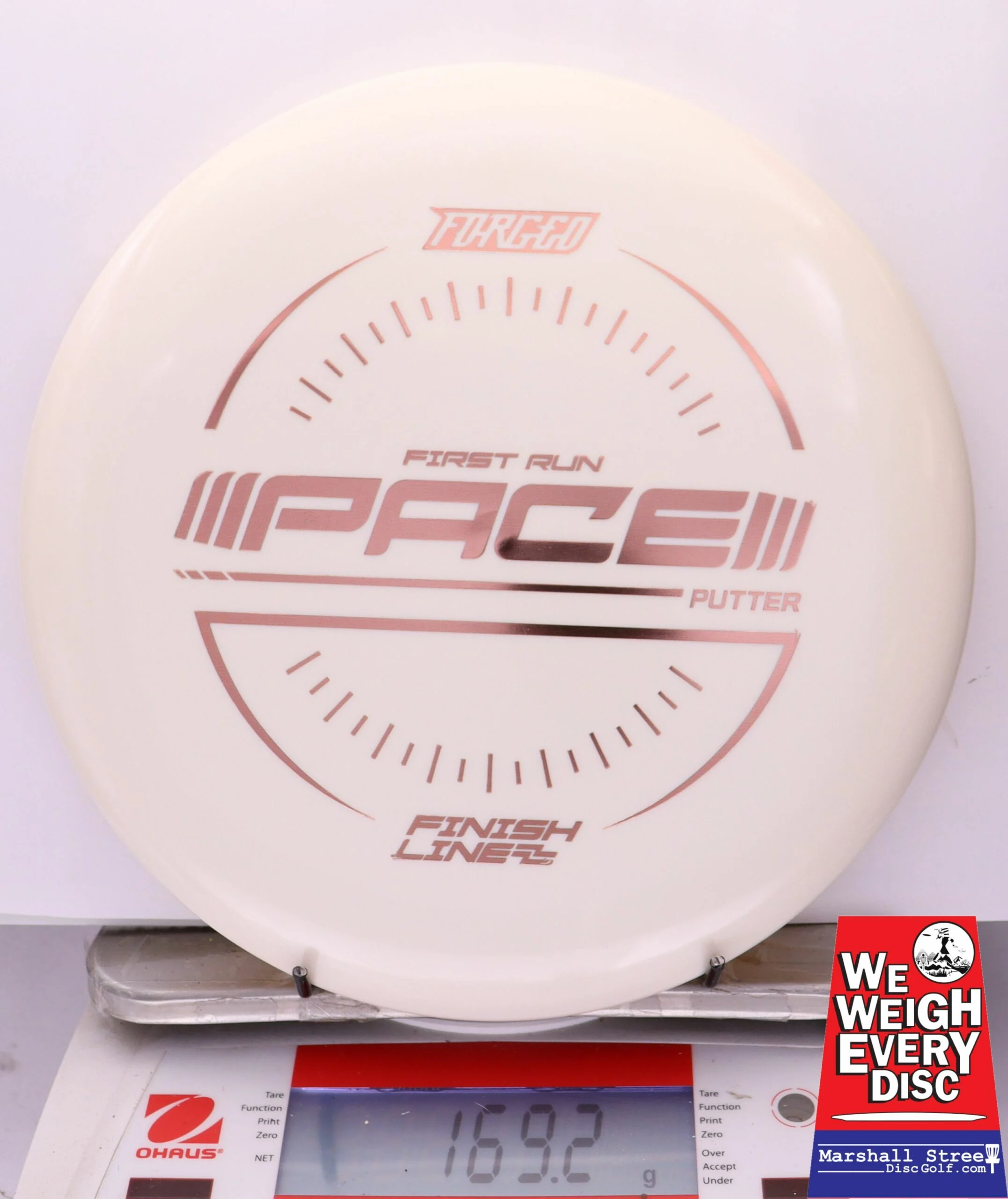 229536 Forged Pace, 1st Run - #09 White, 169