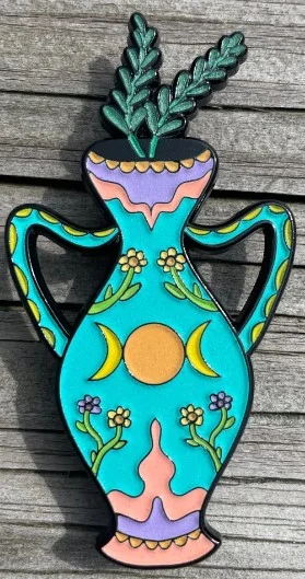 Moon Vase_Blue_Festi Daze Pin Blue Moon Vase, Pins by Festi Daze - Blue Urn, A4