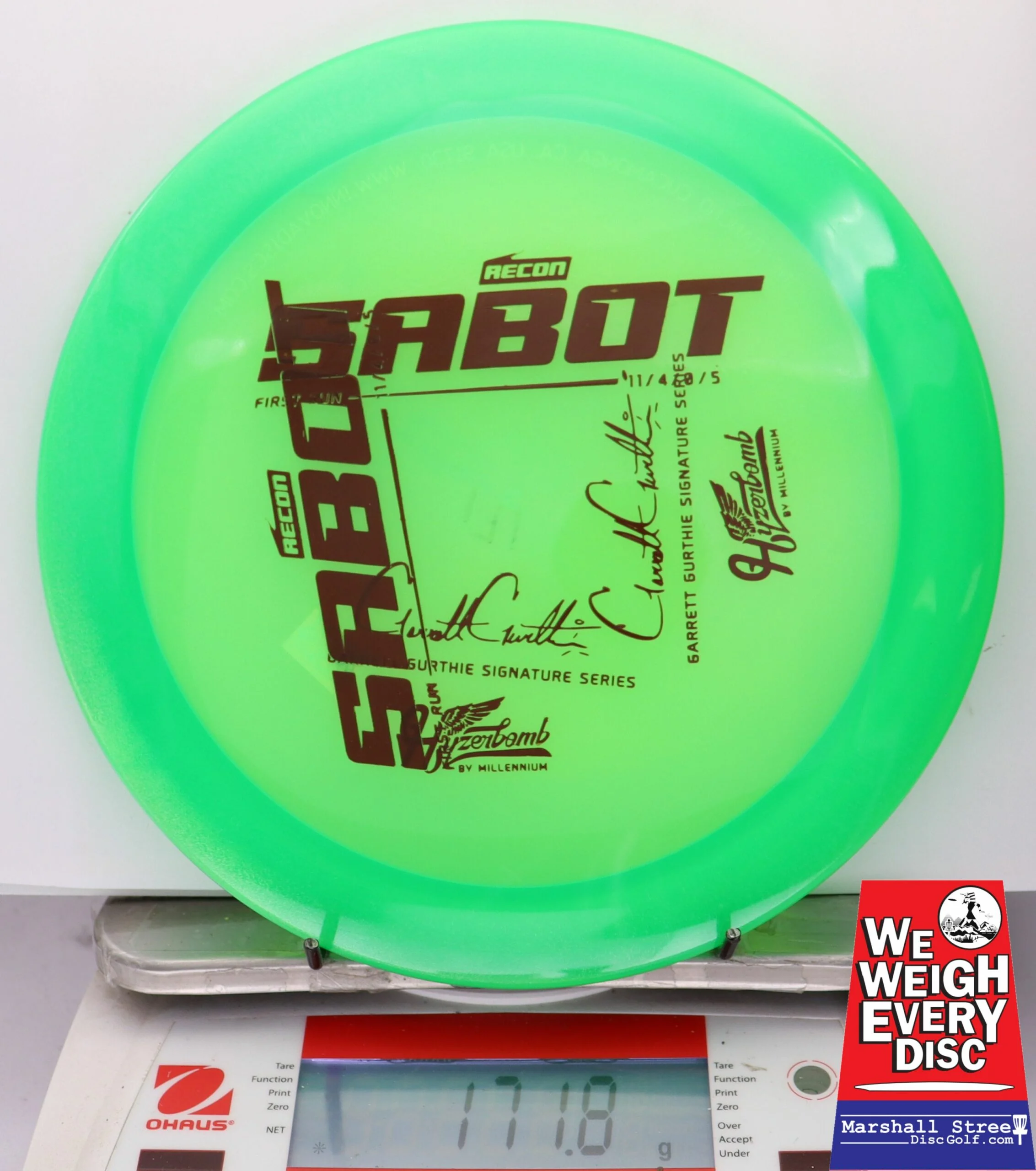 230317 X-Out Hyzerbomb Recon Sabot - #02 NGreen, 172