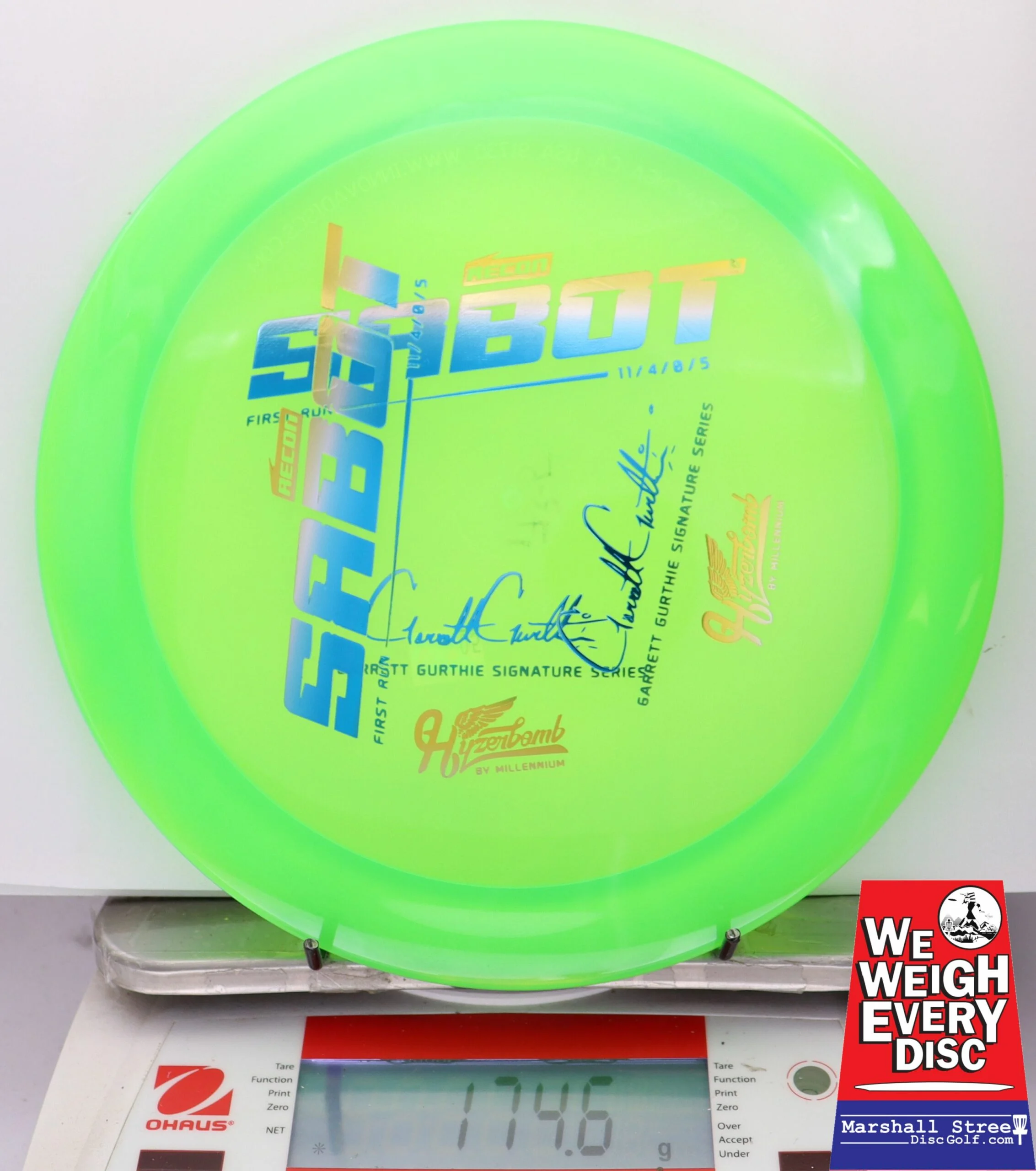 230321 X-Out Hyzerbomb Recon Sabot - #05 NGreen, 175
