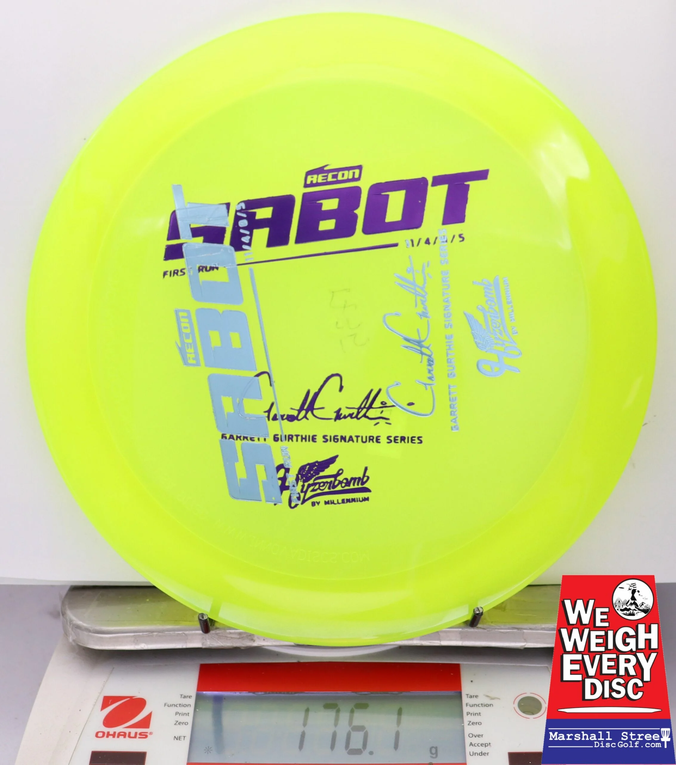 230323 X-Out Hyzerbomb Recon Sabot - #07 NYellow, 176