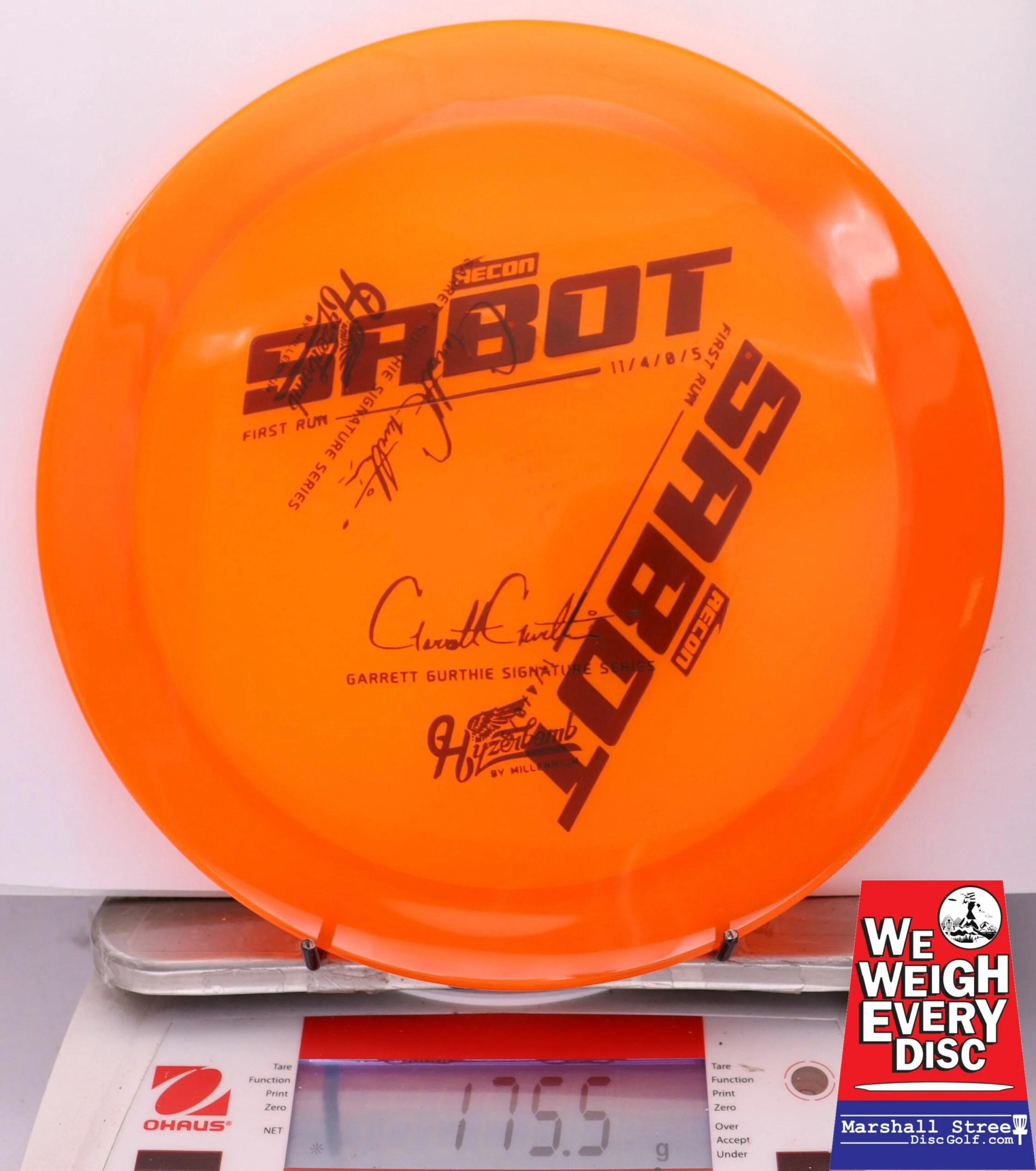 230335 X-Out Hyzerbomb Recon Sabot - #13 Orange, 176