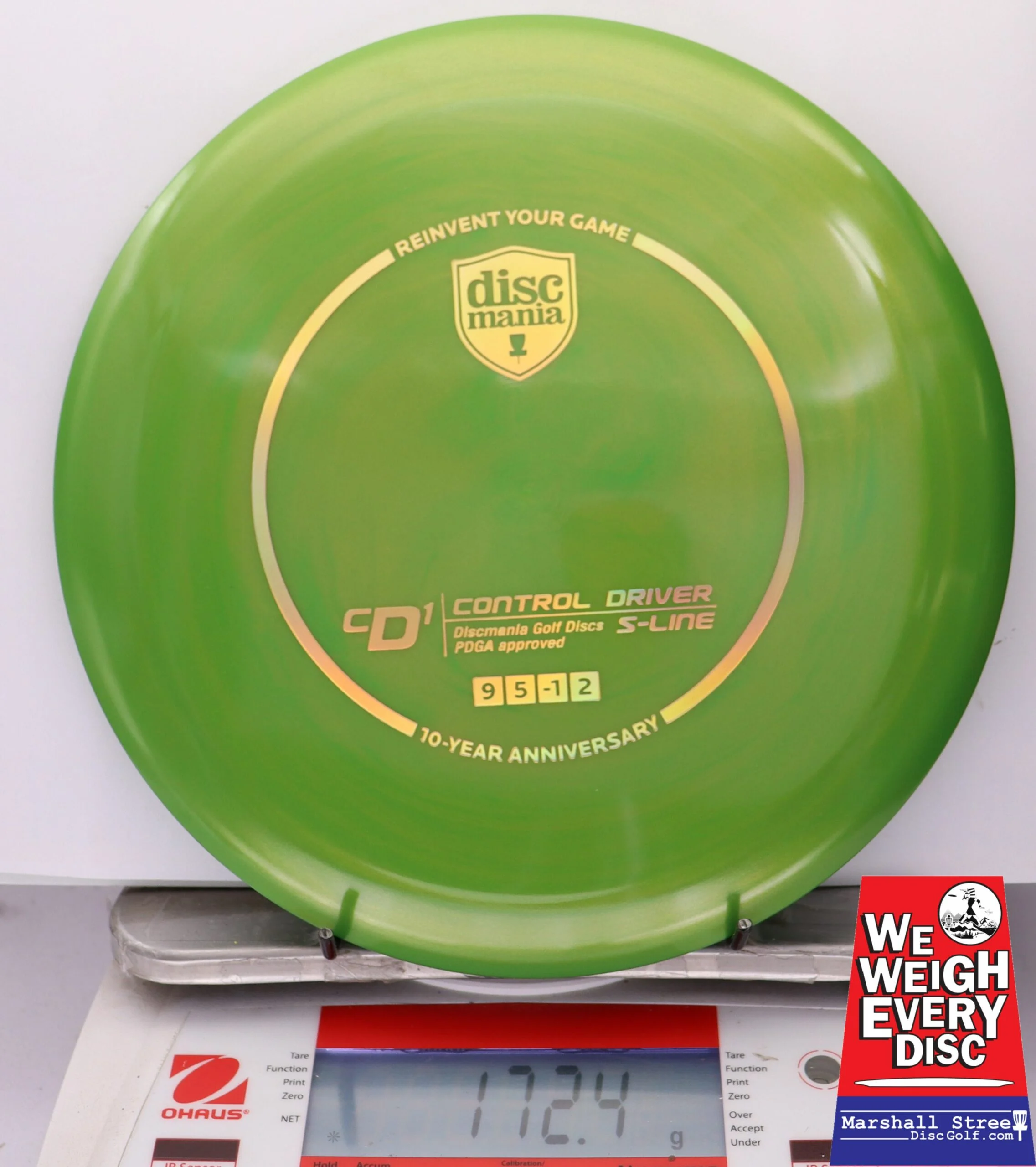 230709 Golden Swirl S-Line CD1, 10 Year Anniversary - #21 GreenGold, 172