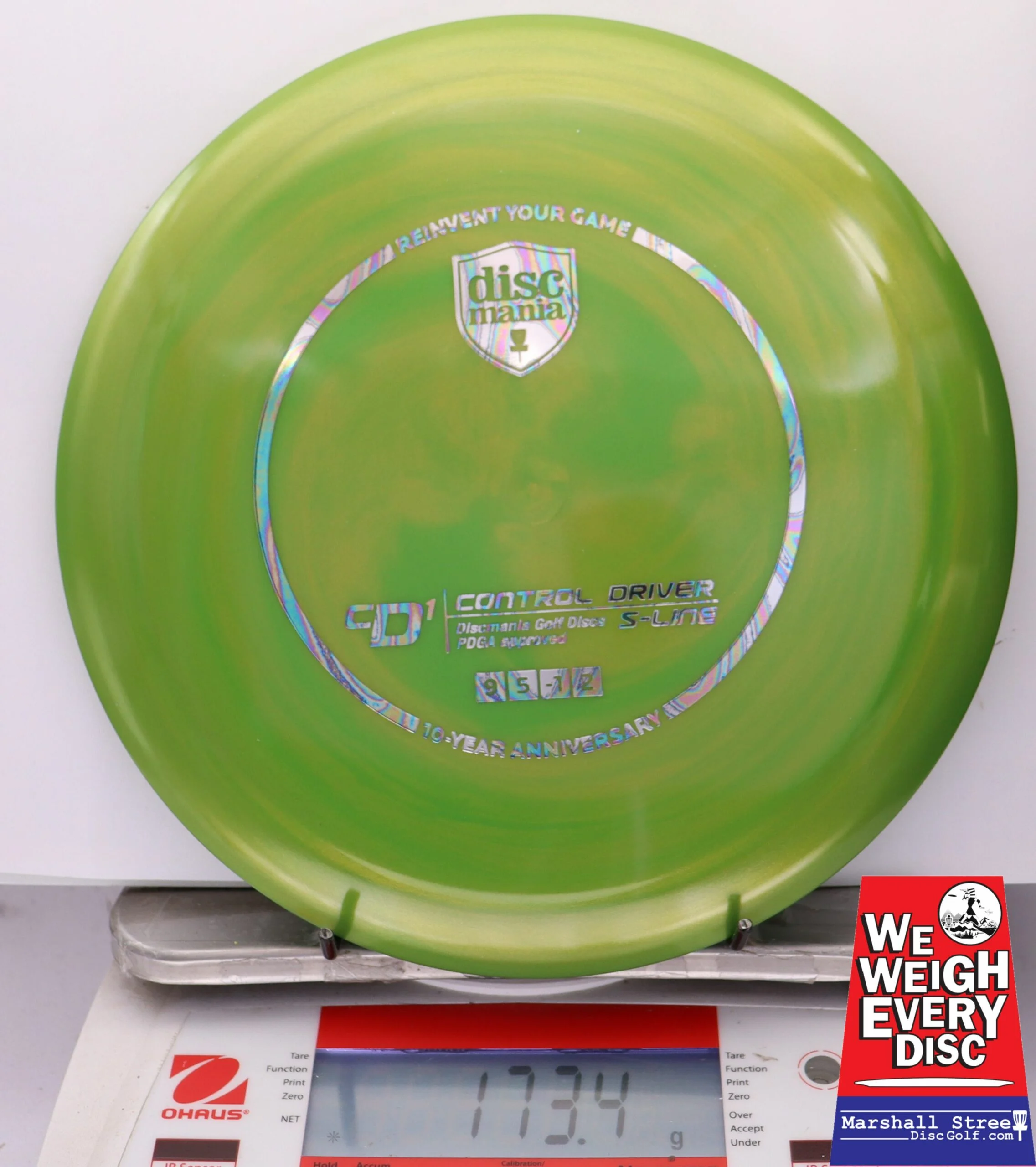 230712 Golden Swirl S-Line CD1, 10 Year Anniversary - #24 GreenGold, 173