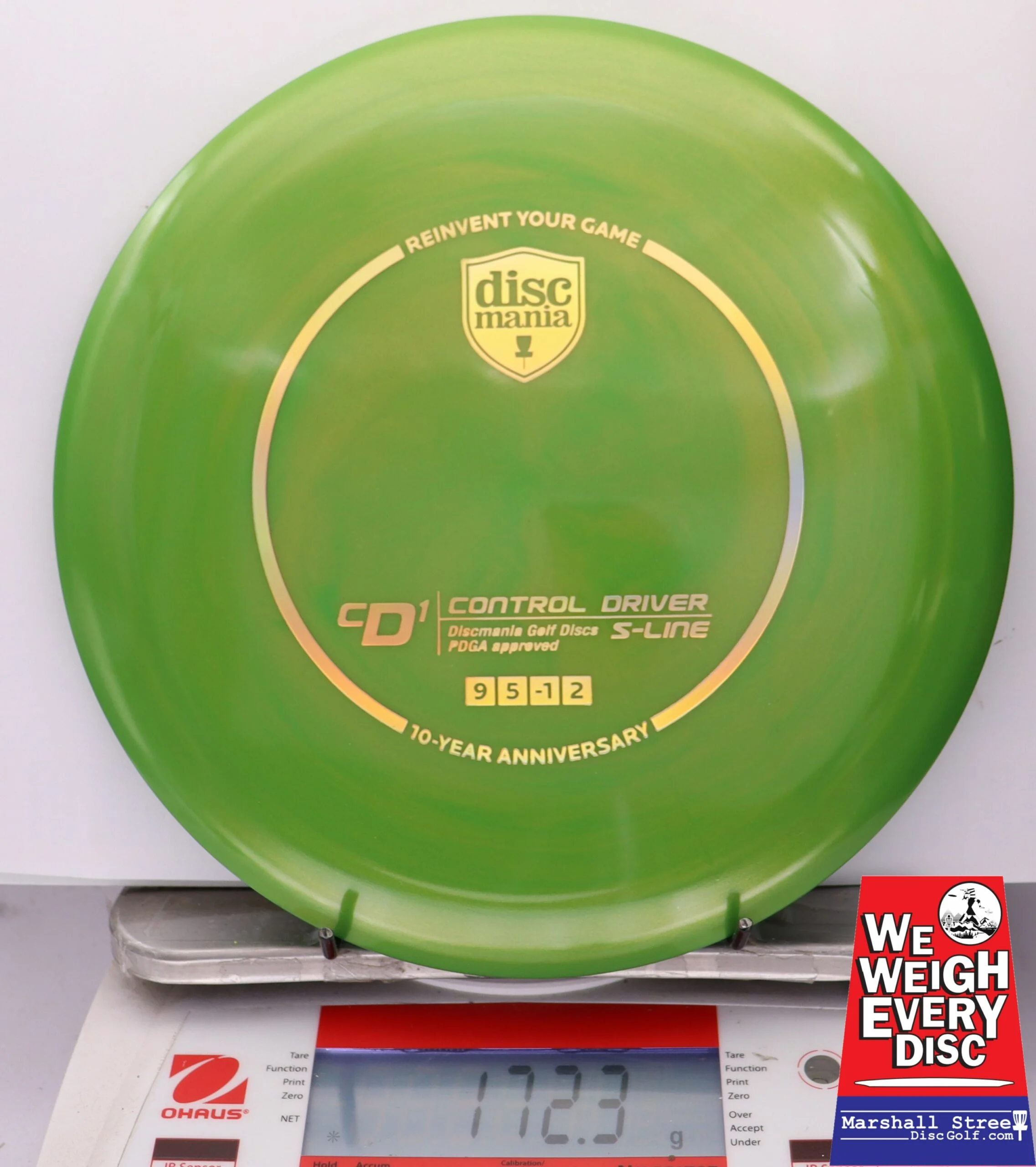 230713 Golden Swirl S-Line CD1, 10 Year Anniversary - #25 GreenGold, 172