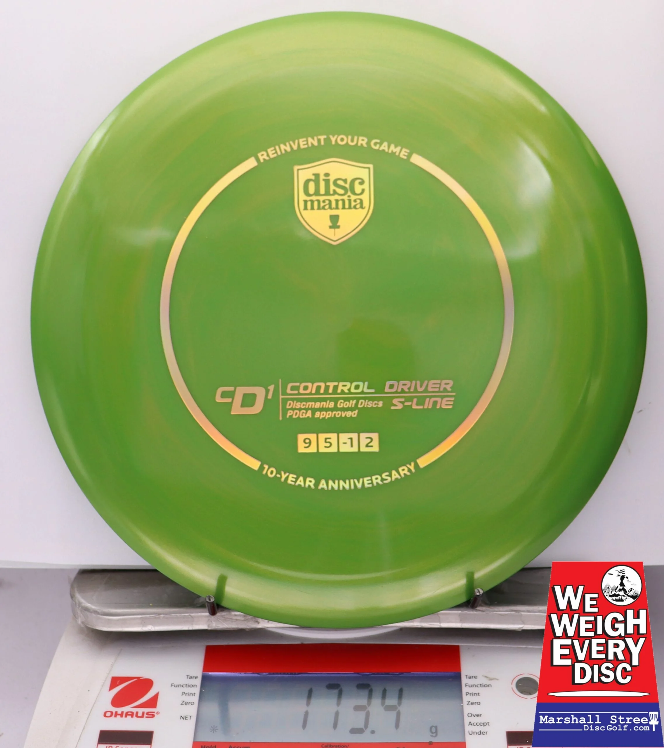 230714 Golden Swirl S-Line CD1, 10 Year Anniversary - #26 GreenGold, 173