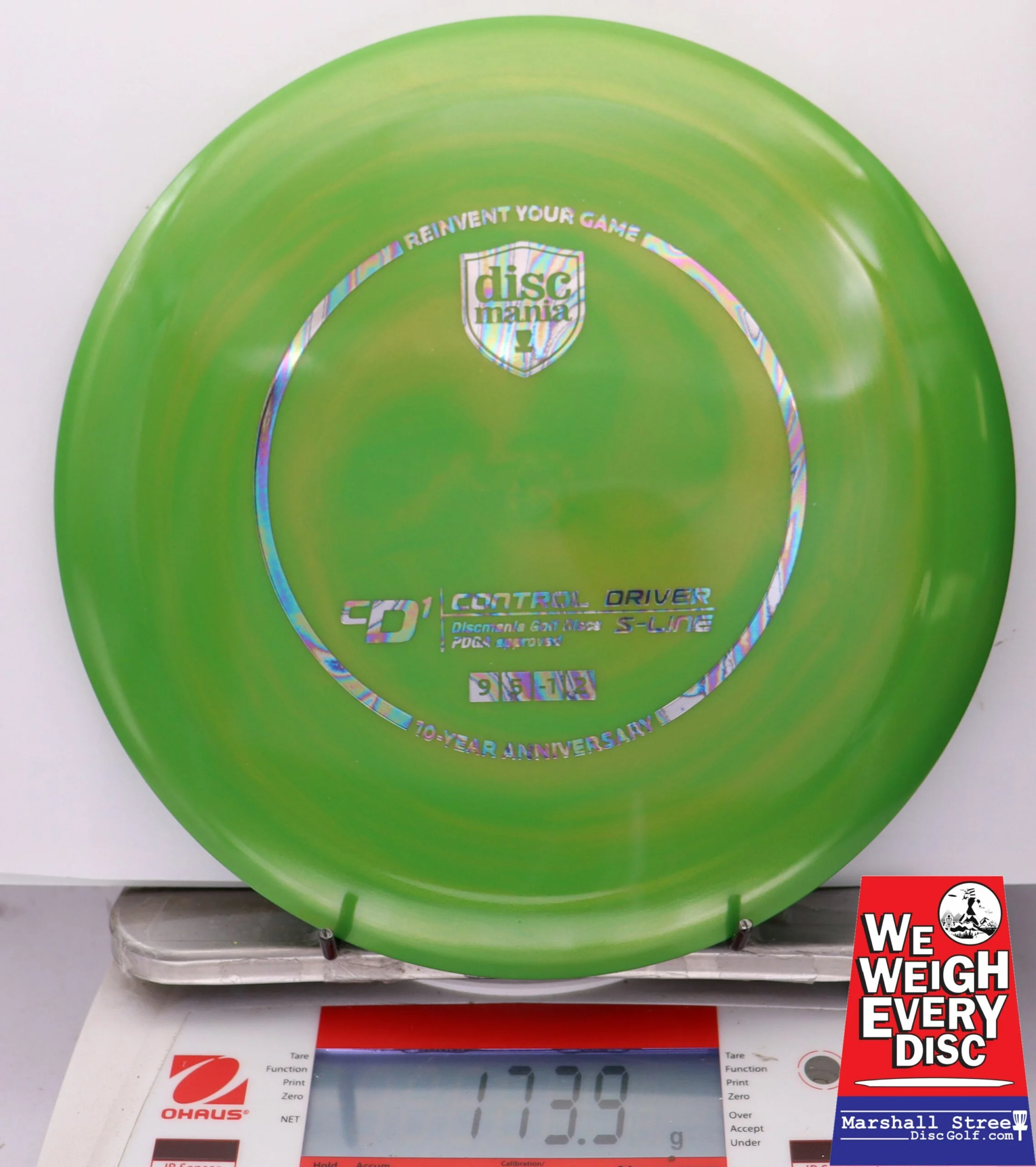 230718 Golden Swirl S-Line CD1, 10 Year Anniversary - #30 GreenGold, 174