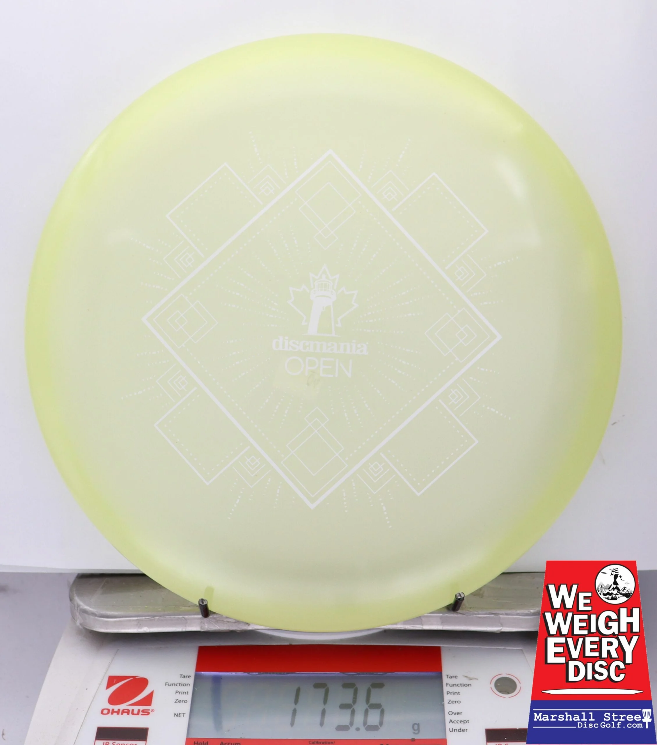 230900 Color Glow C-Line P2, Discmania Open '23 - #04 YellowGlow, 174
