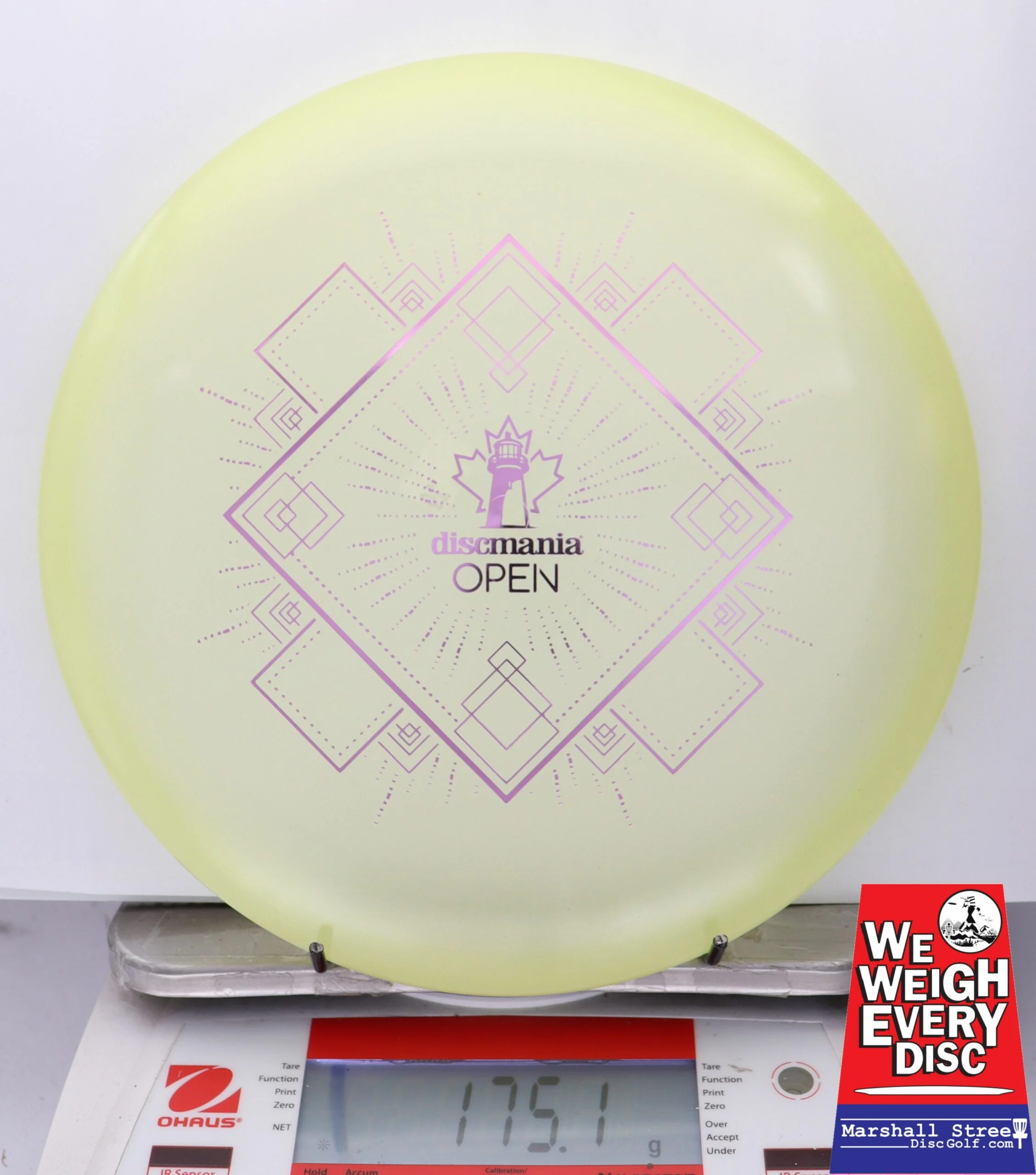230906 Color Glow C-Line P2, Discmania Open '23 - #10 YellowGlow, 175