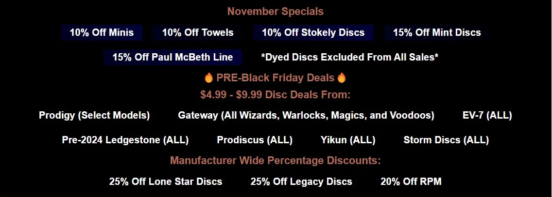 Marshall Street Black Friday - Pre-Black Friday Deals
