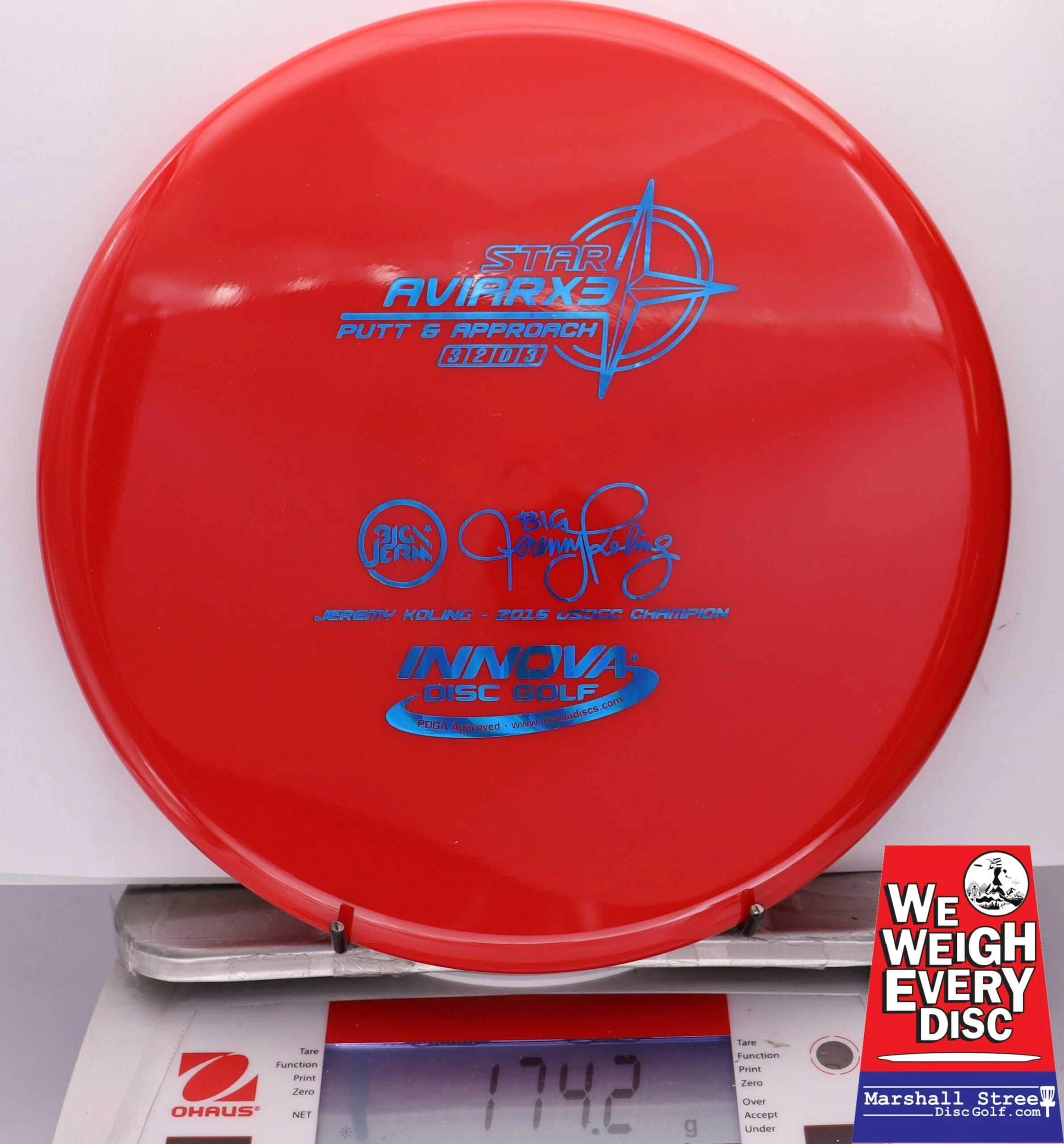 232247 Star AviarX3, Big Jerm - #33 Red, 174